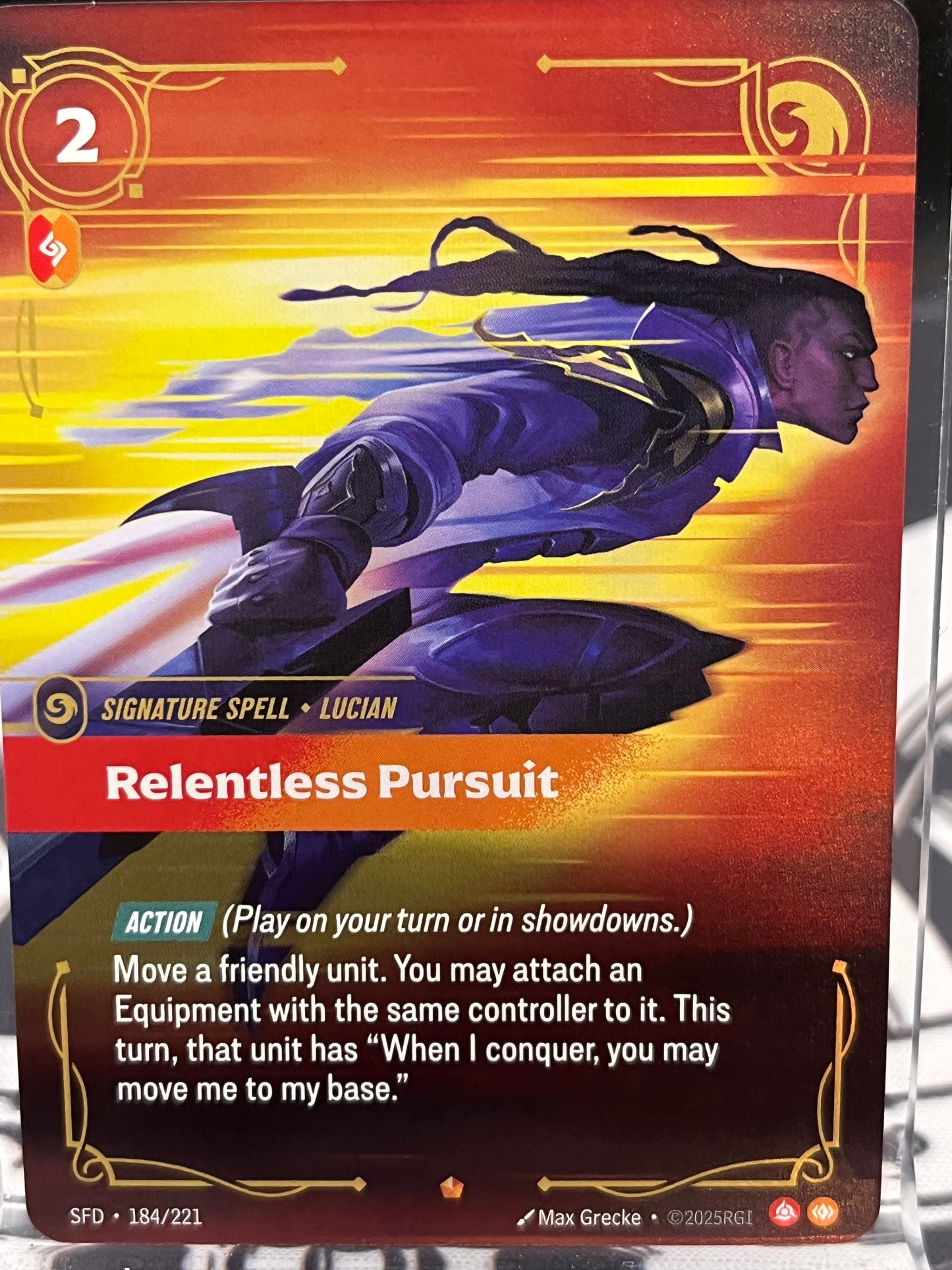 Relentless Pursuit Epic 184/221