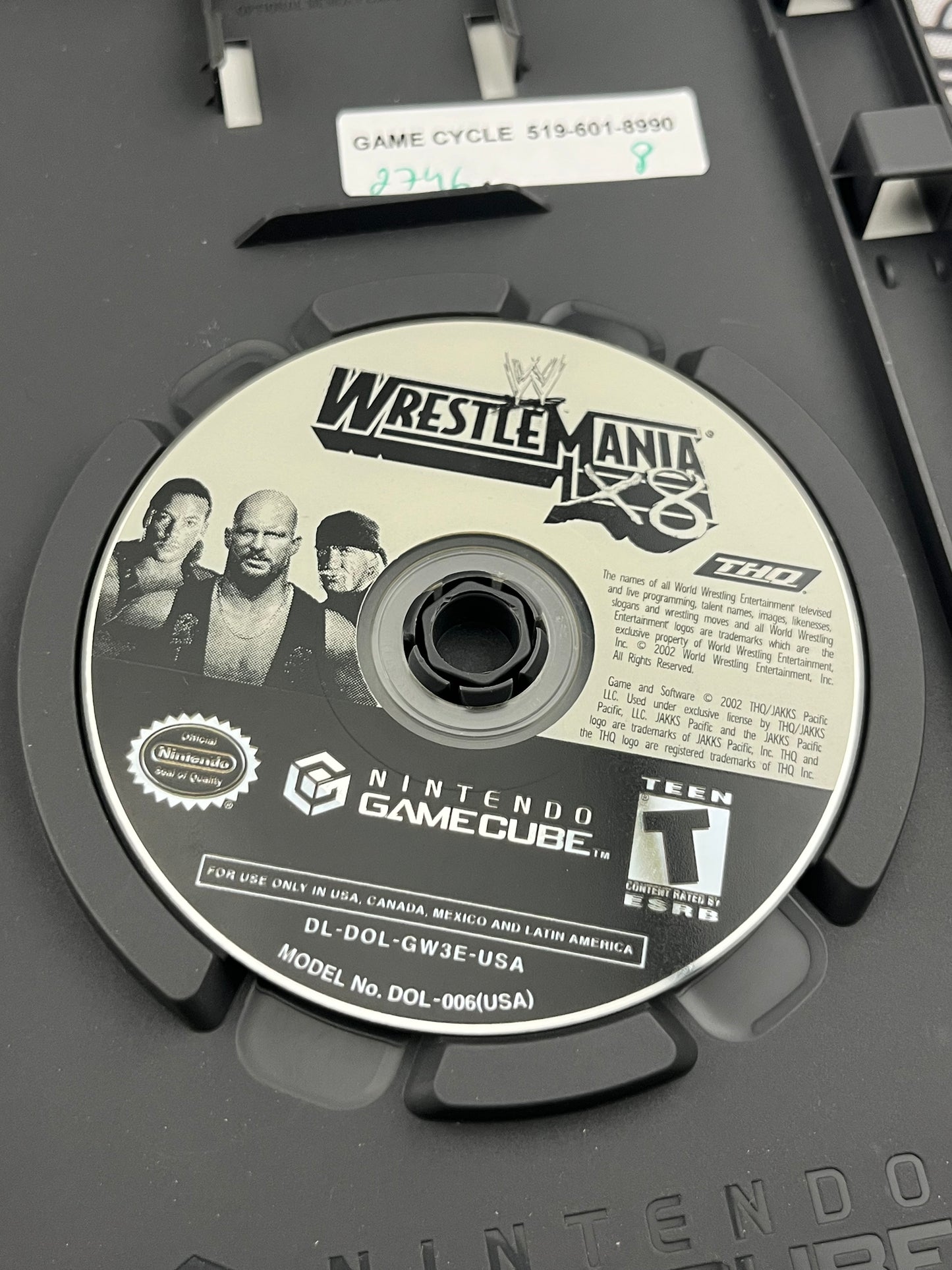 WrestleMania X8 GameCube CIB