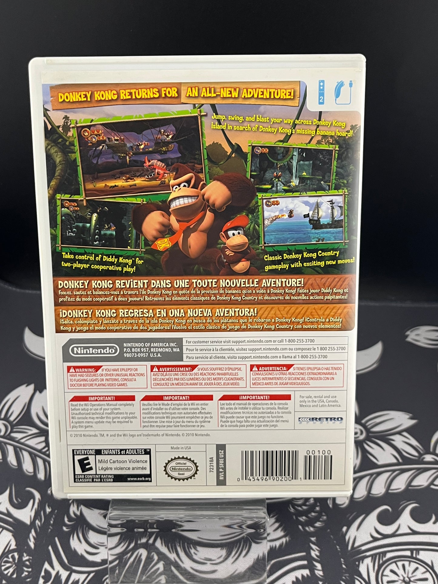 Donkey Kong Returns Wii CIB