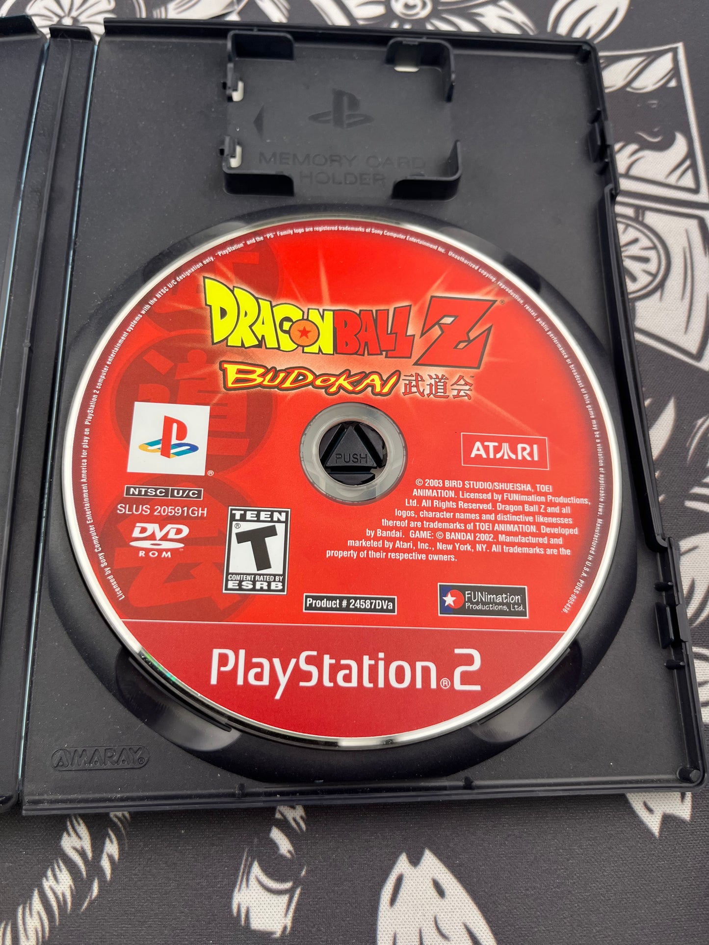 (P) Dragonball Z Budokai - PS2 - No Manual