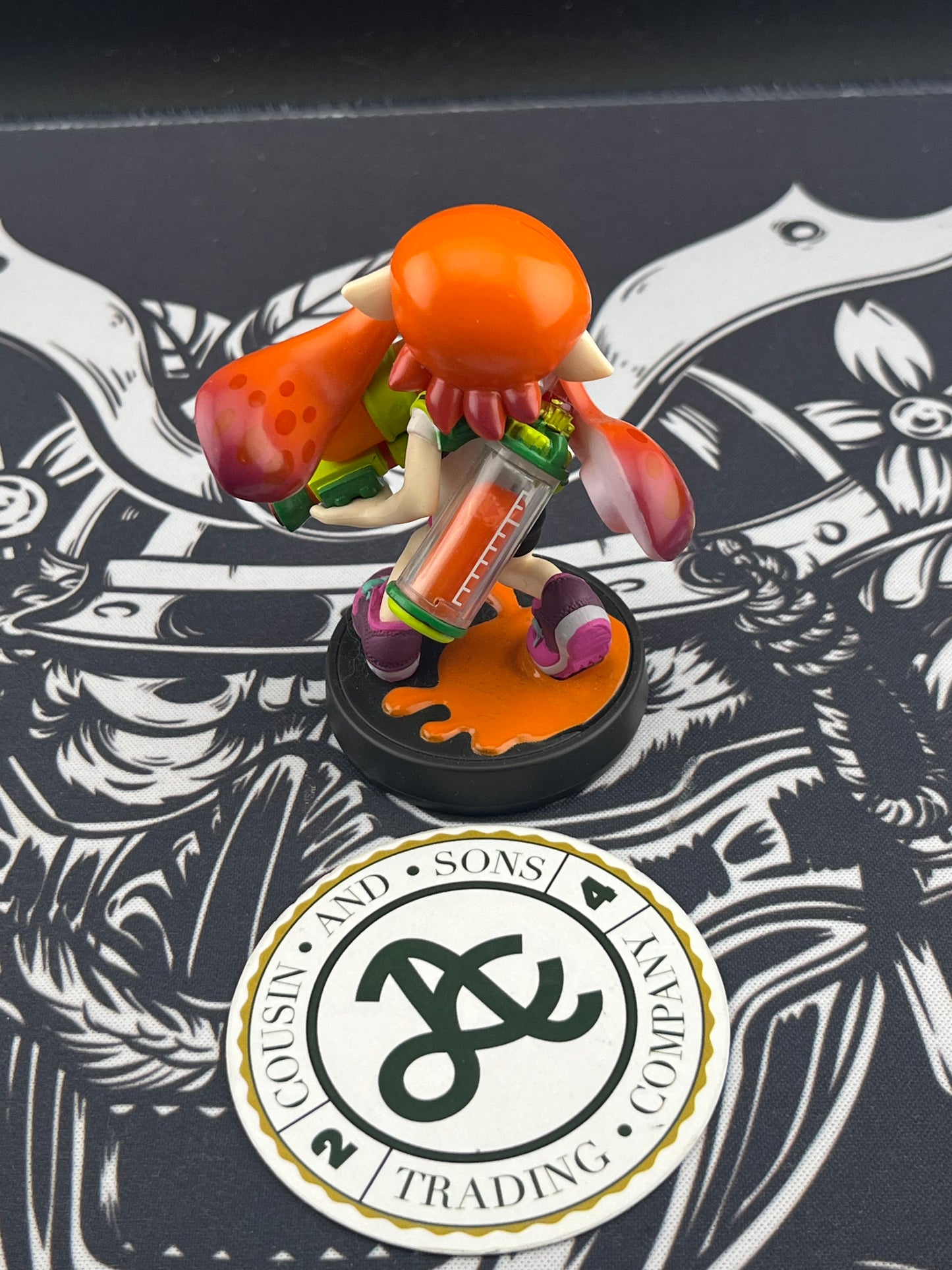 Inkling Orange Amiibo Loose