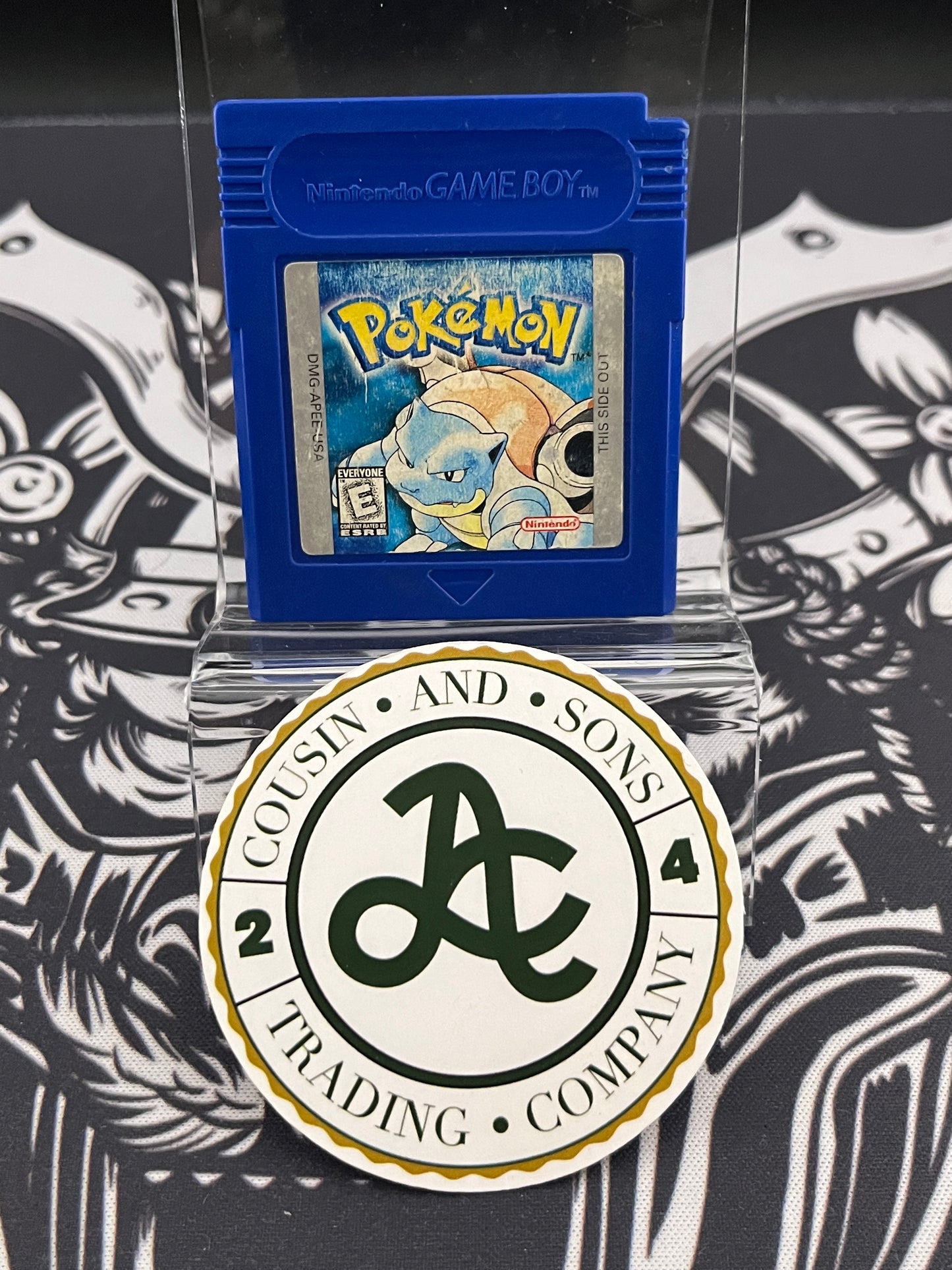 Pokémon Blue GBC Loose First Print