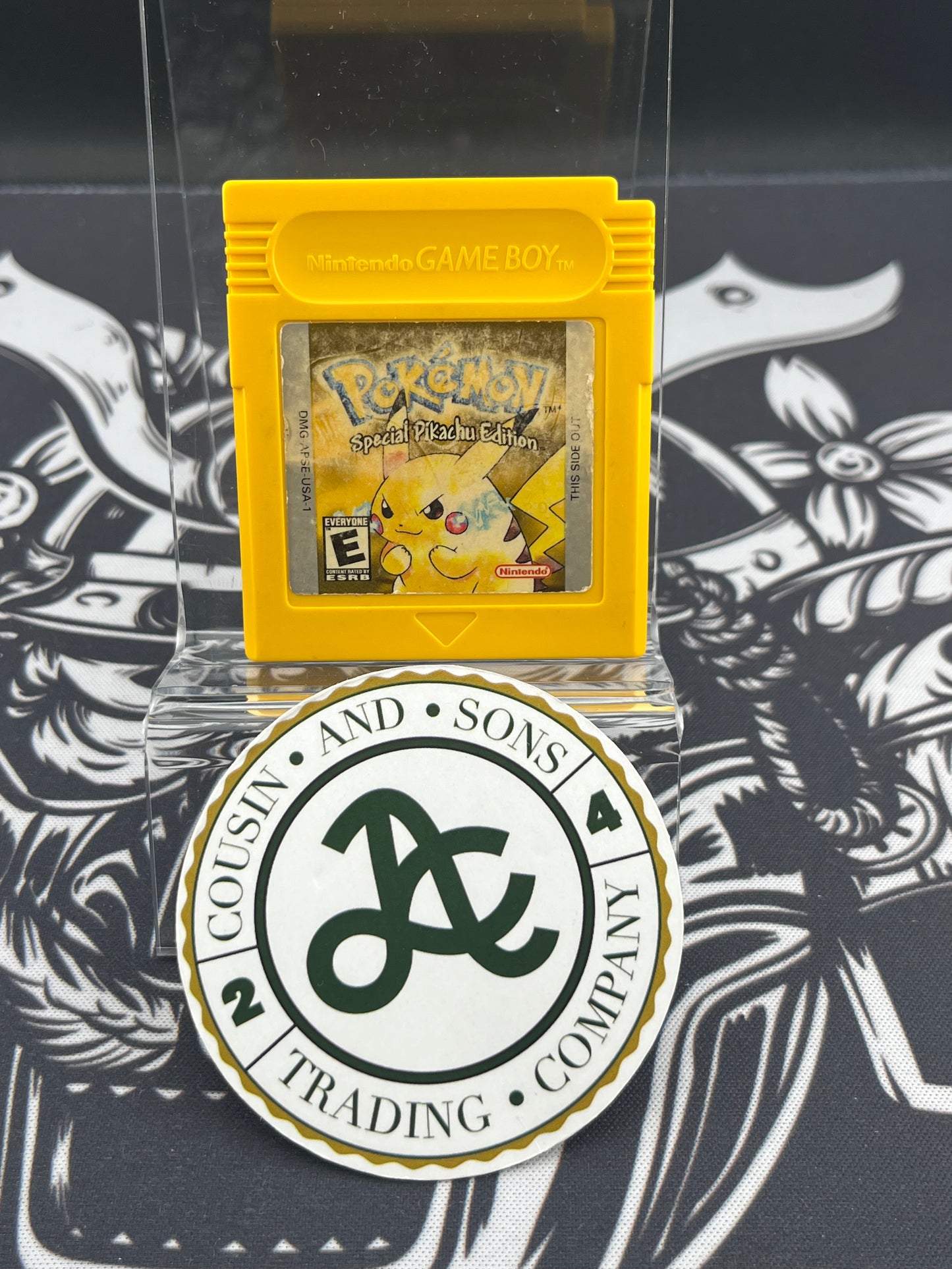 Pokémon Yellow Gameboy Loose bad Label