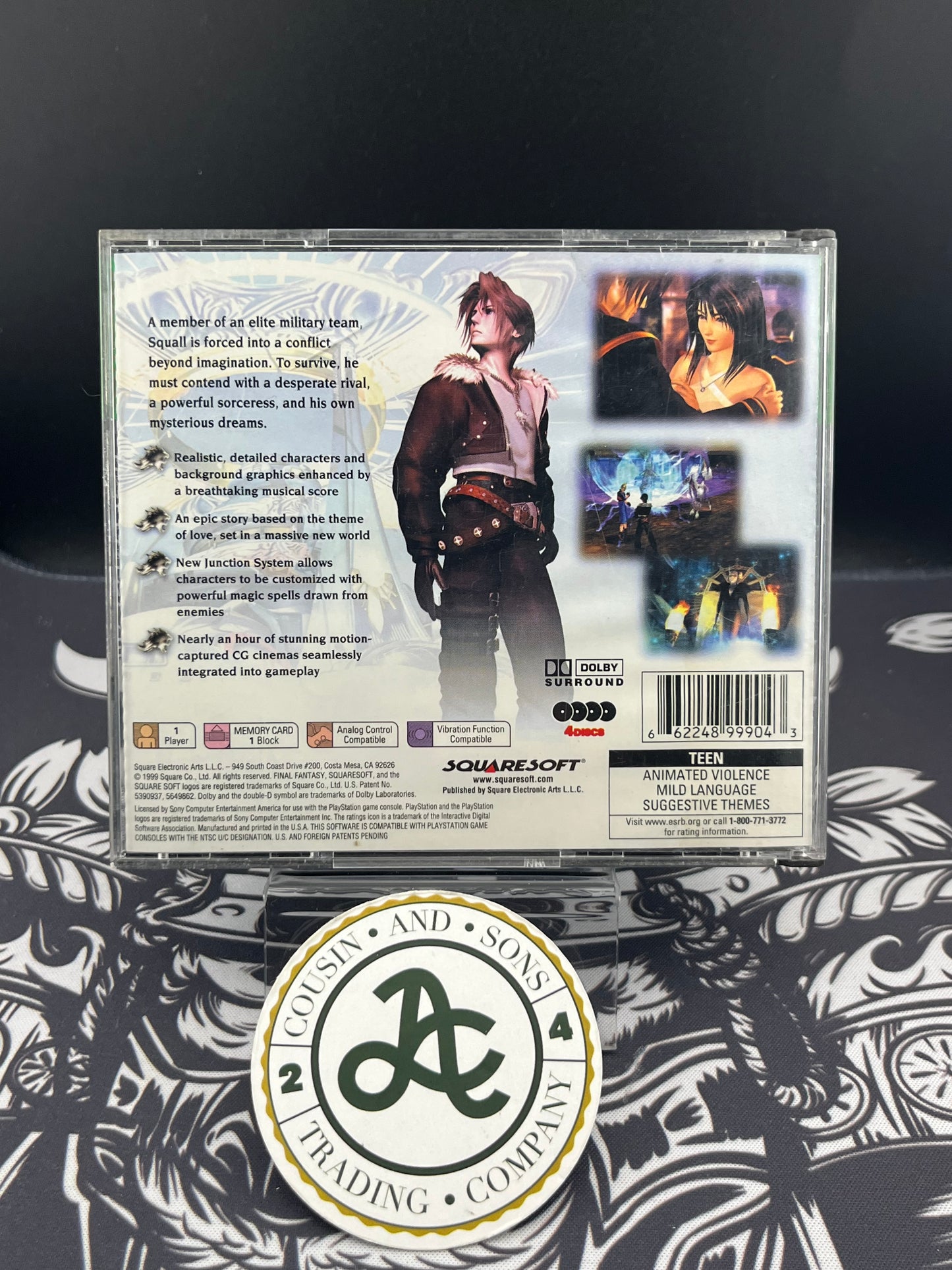 Final Fantasy VIII 8 Greatest Hits PS1 CIB