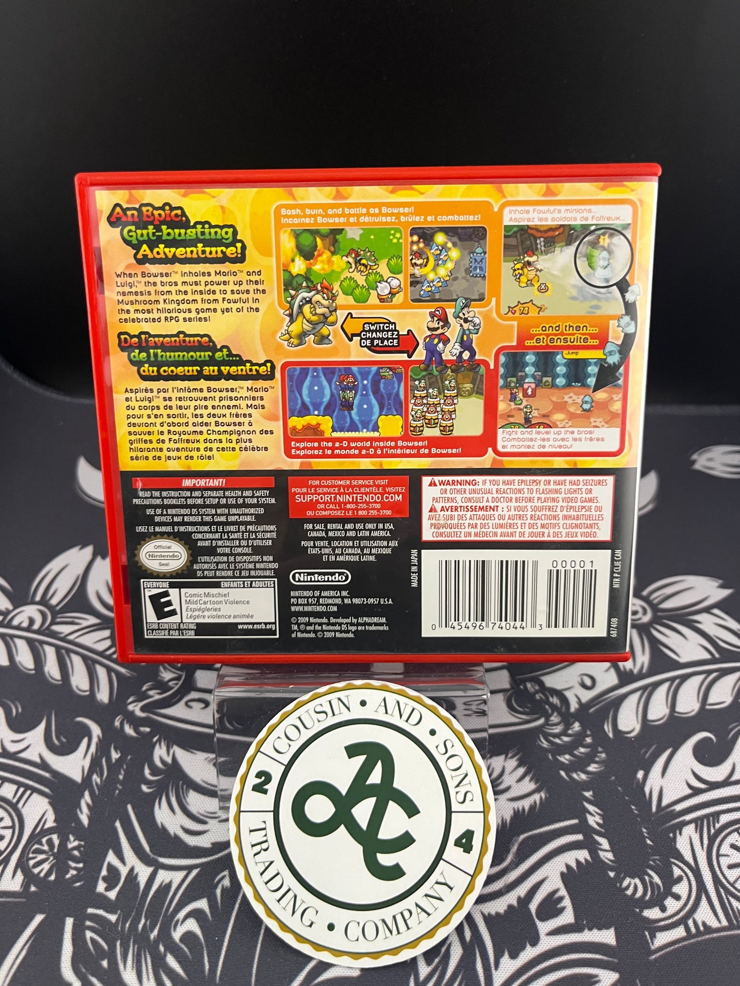 Mario & Luigi Bowsers Inside Story - DS