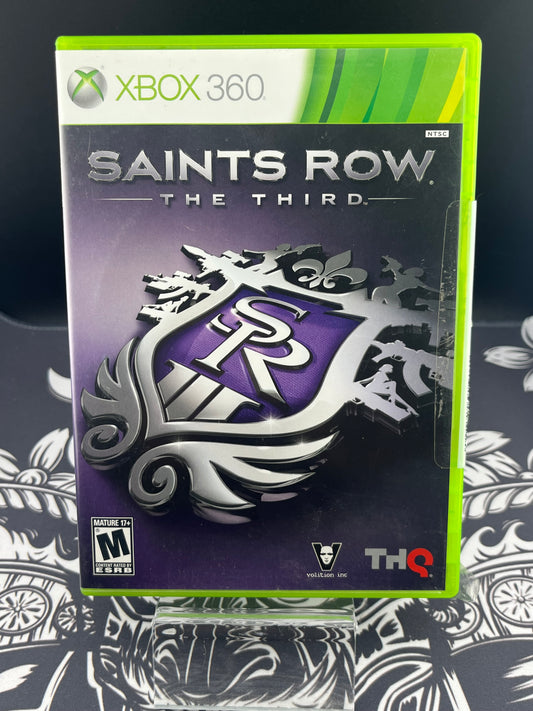 Saints Row 3 Xbox 360 No Manual