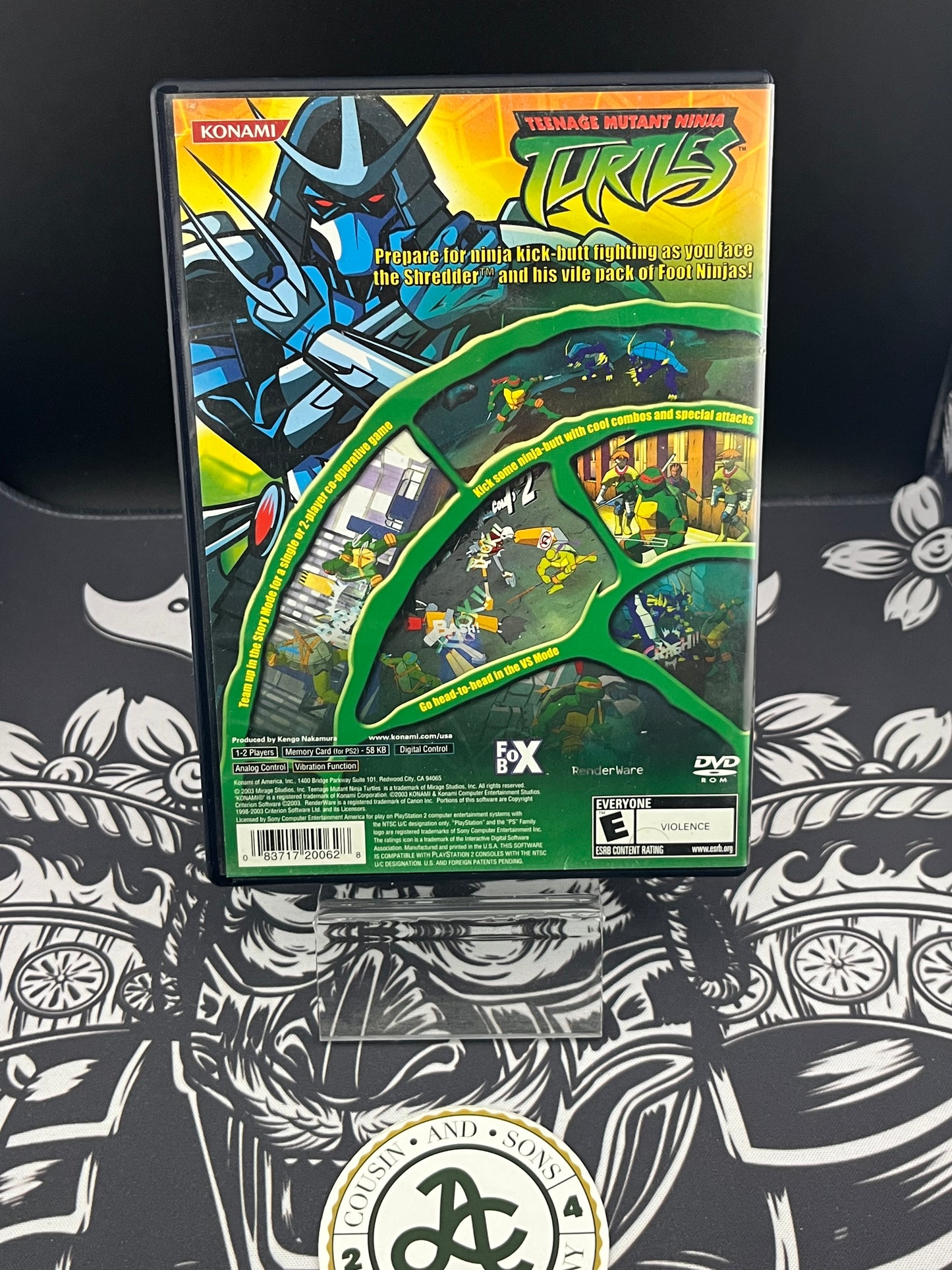 Teenage Mutant Ninja Turtles PS2 CIB