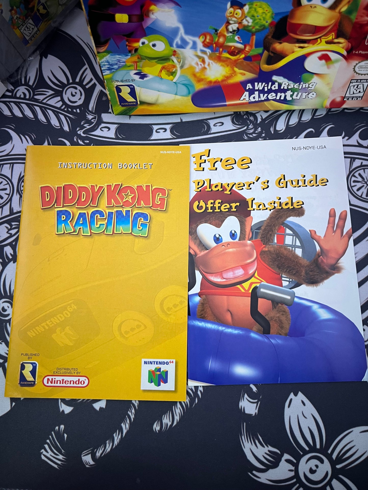 Diddy Kong Racing N64 CIB