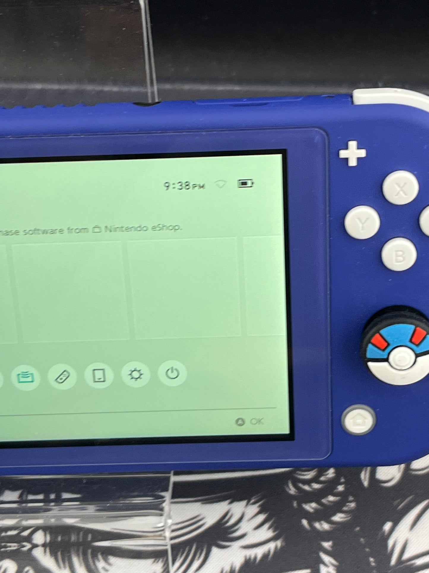 Nintendo Switch Lite Dark Blue Loose with Charger