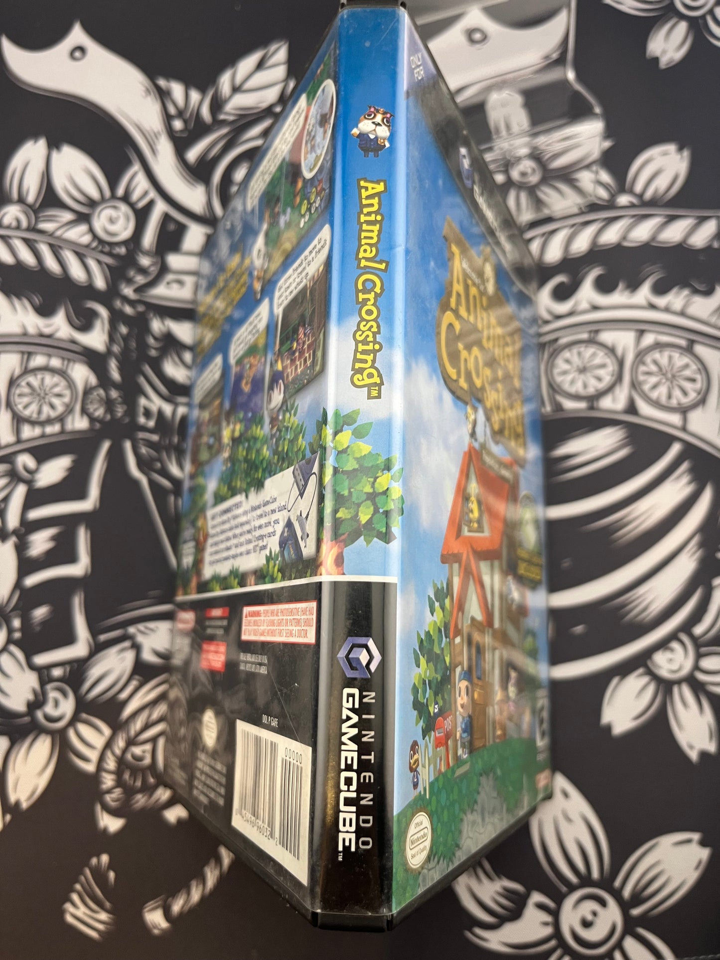 Animal Crossing GameCube black label  CIB