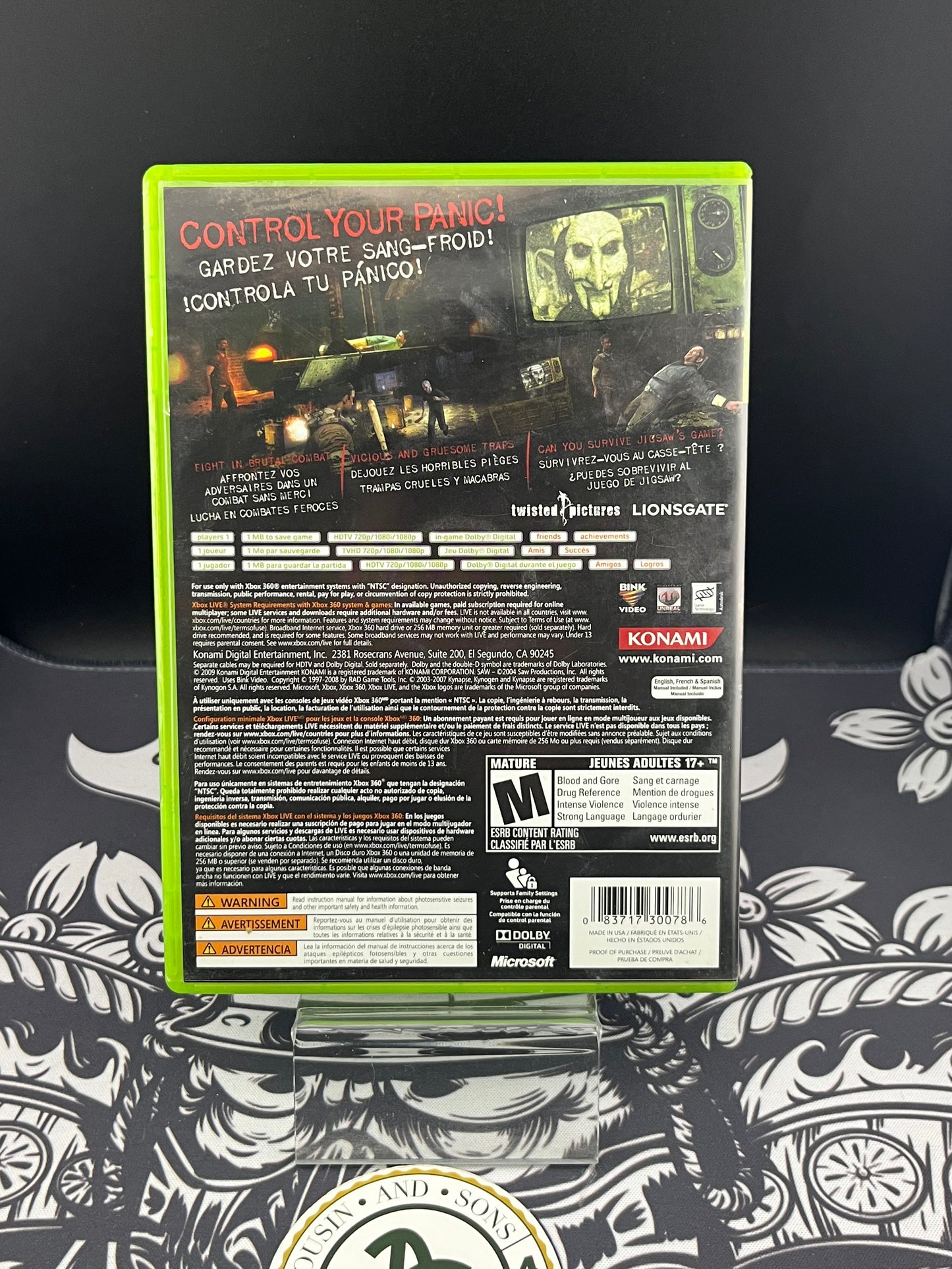 Saw Xbox 360 CIB