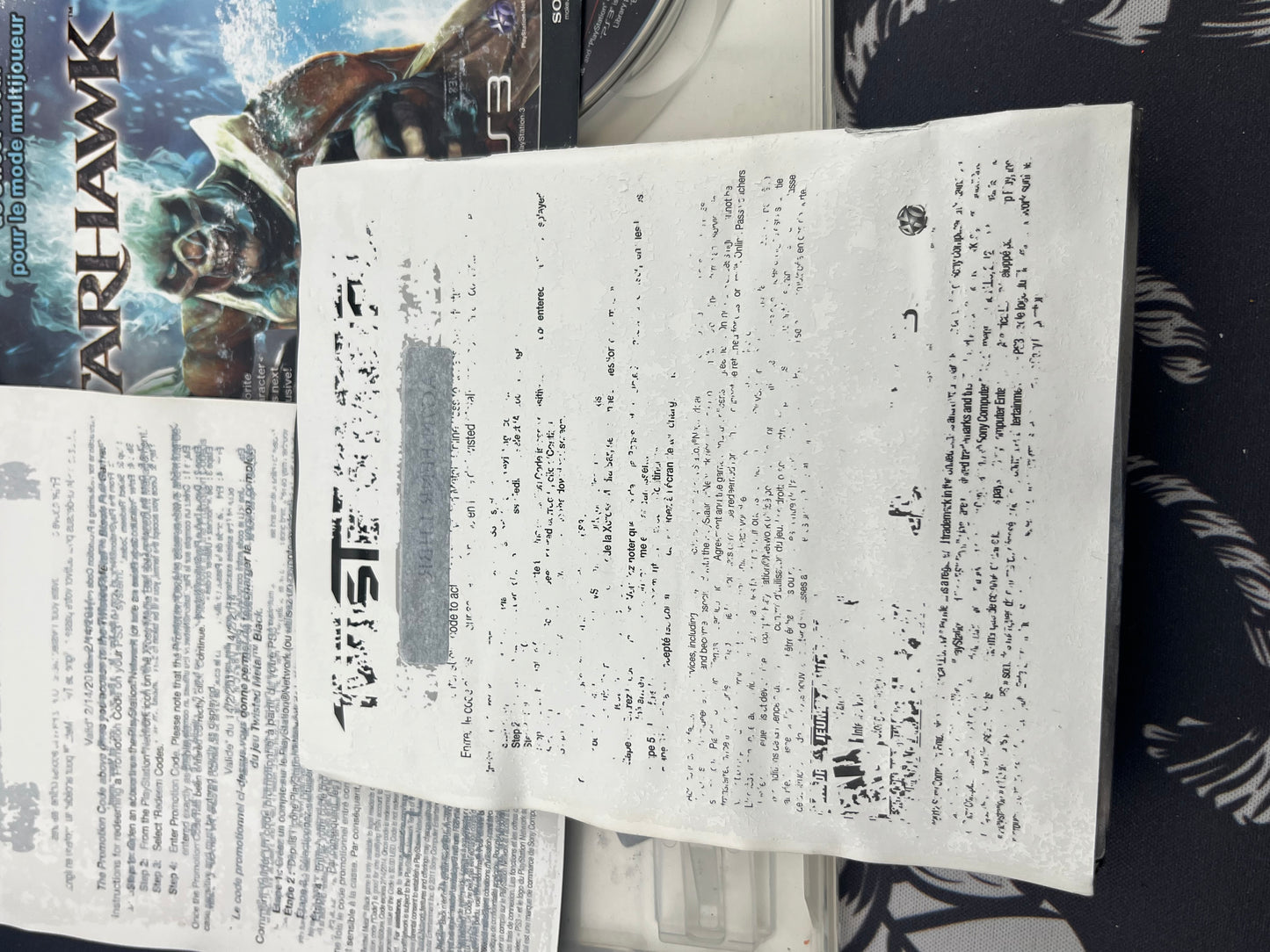 Twisted Metal Limited Edition PS3 CIB (Manual Water Damaged)