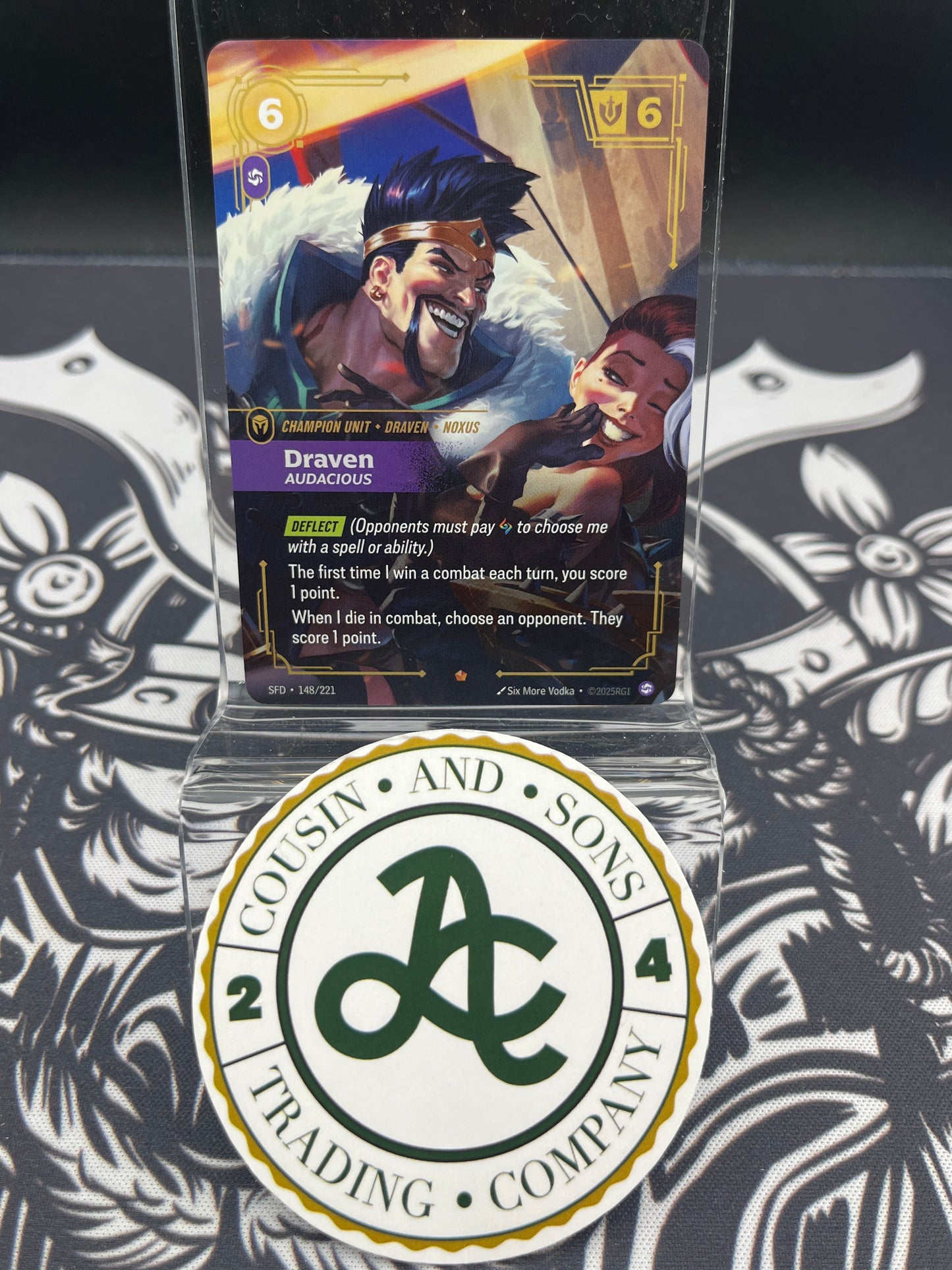Draven - Audacious SFD 148/221 Epic Spiritforged Riftbound ENG NM