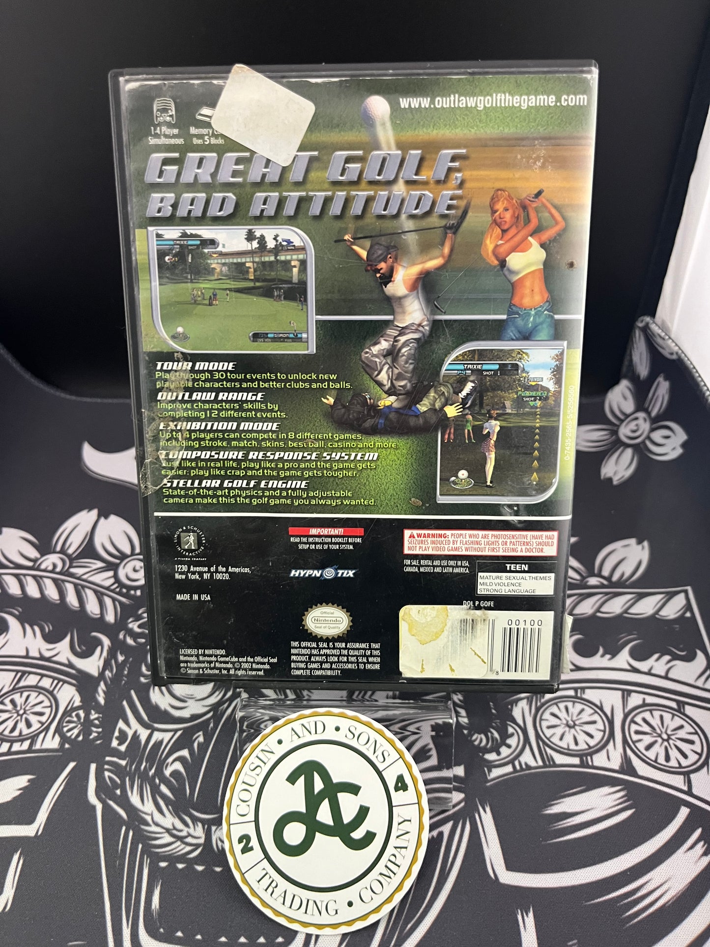 Outlaw Golf GameCube CIB