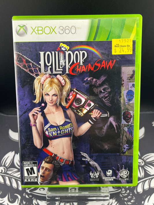 Lollipop Chainsaw Xbox 360 CIB