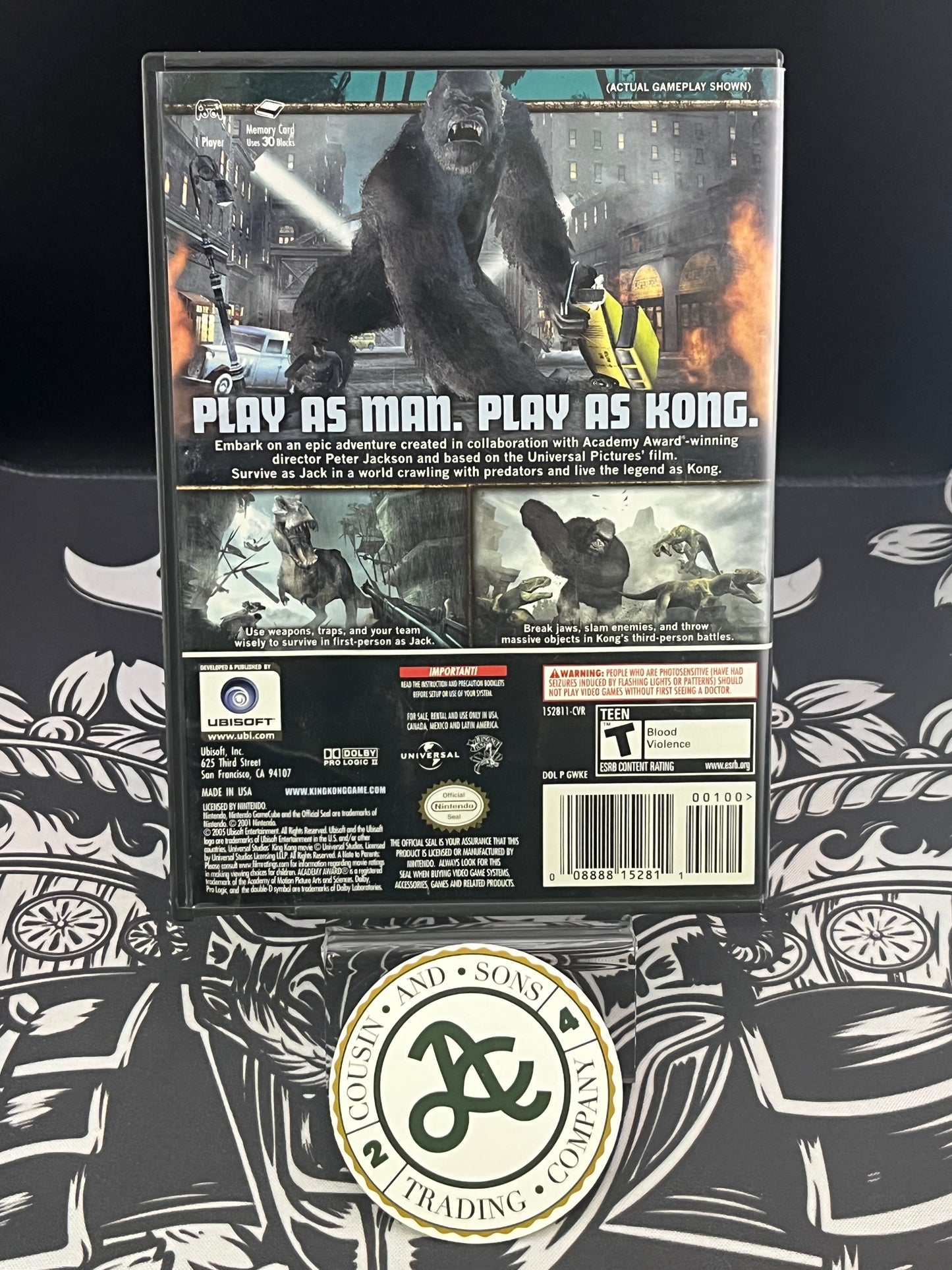 Peter Jackson’s King Kong GameCube CIB