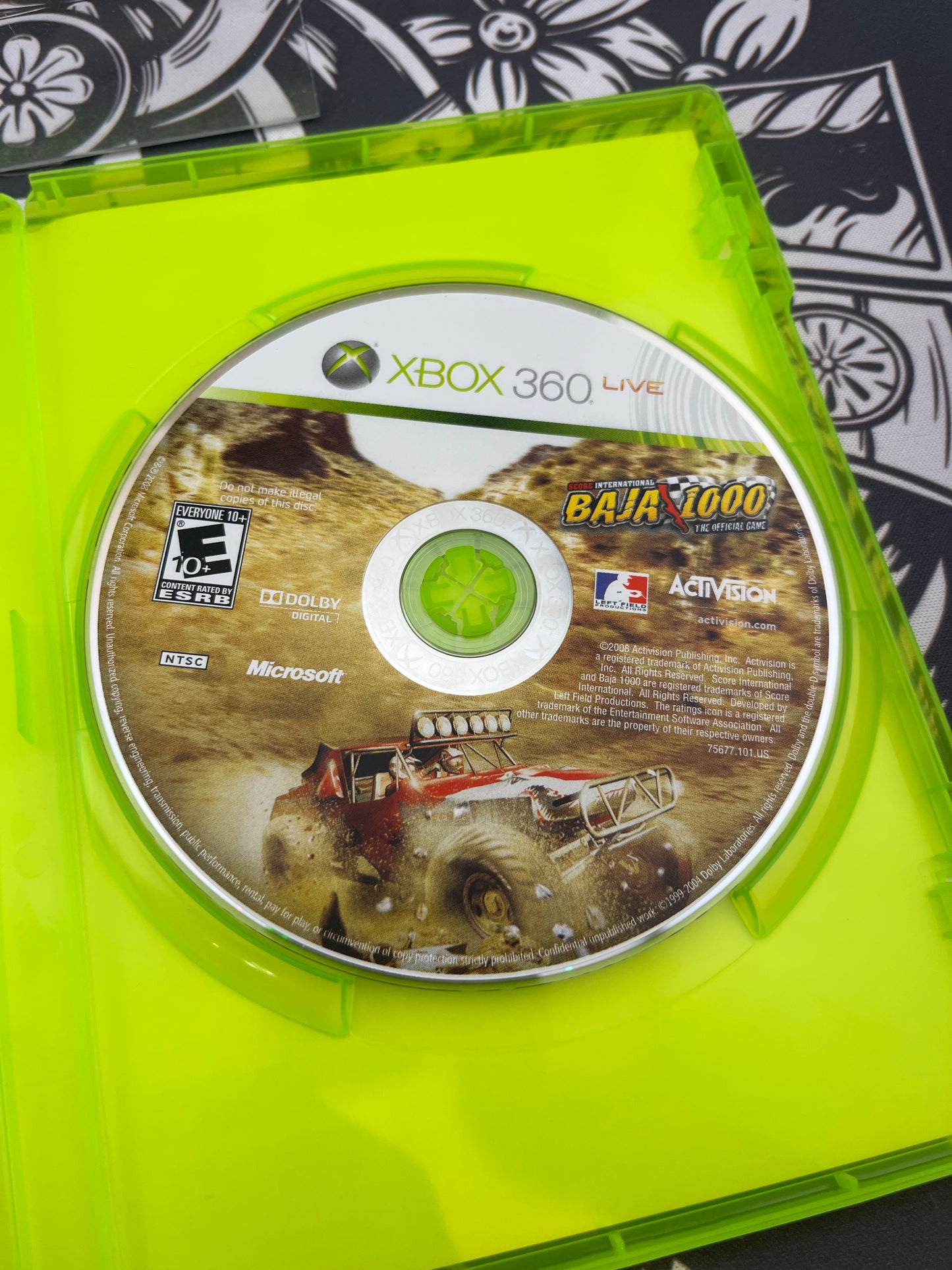 Score International Baja 1000 the official game Xbox 360 CIB