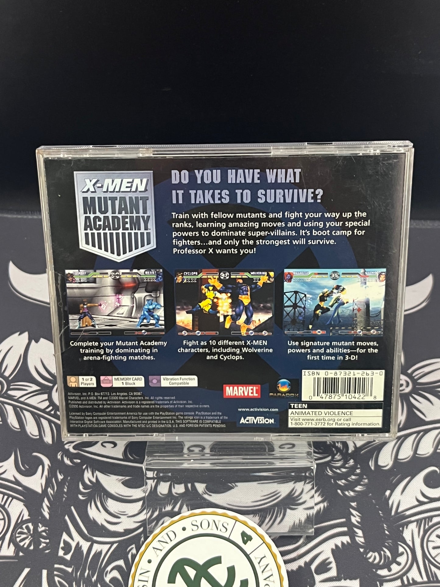 X-men Mutant Academy PS1 CIB