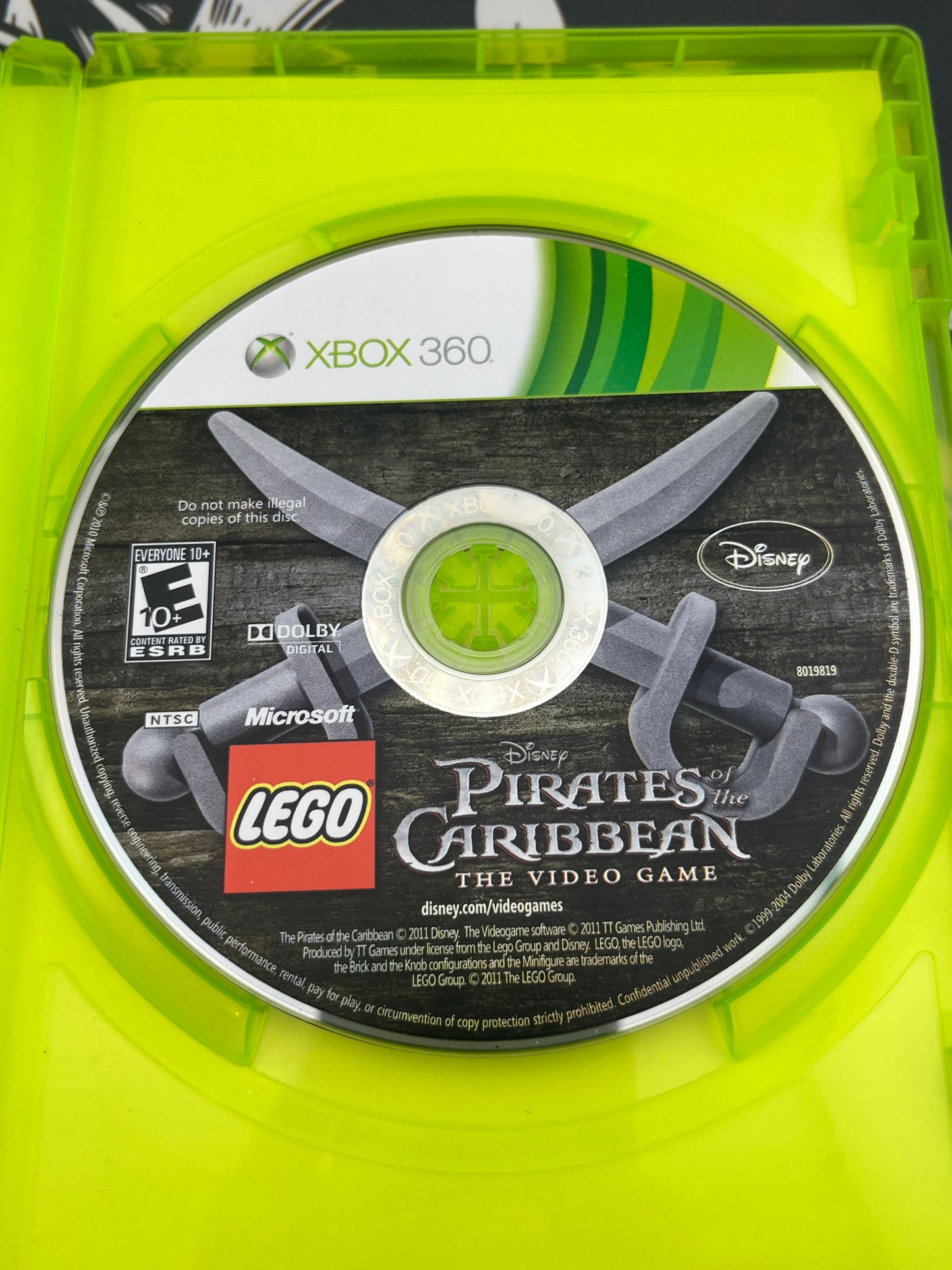 Lego Pirates of the Caribbean Xbox 360 CIb