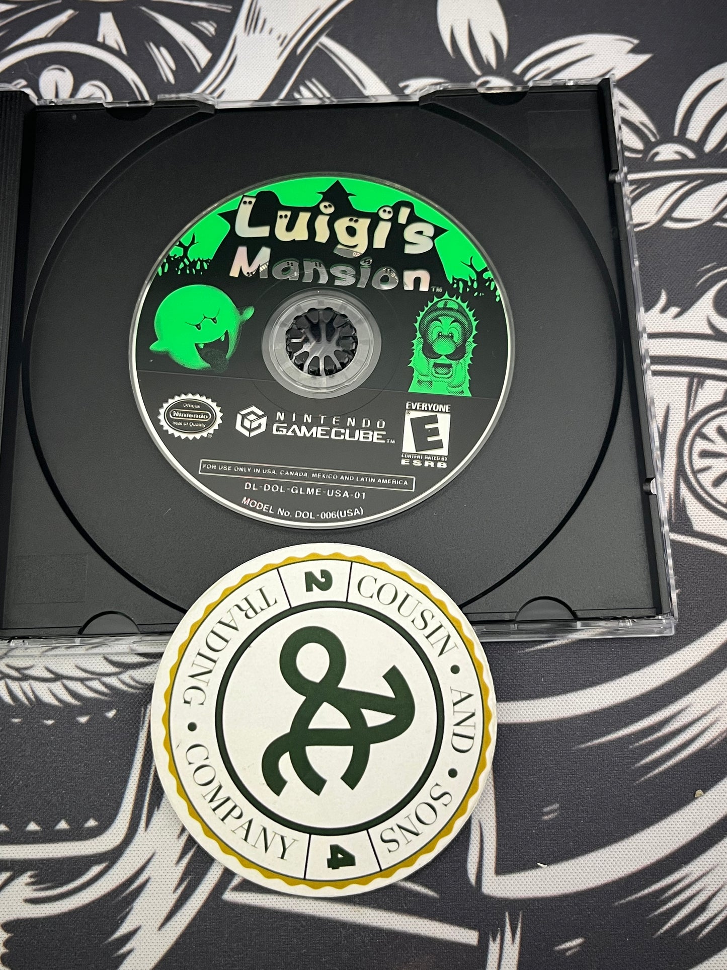 Luigi’s Mansion GameCube loose