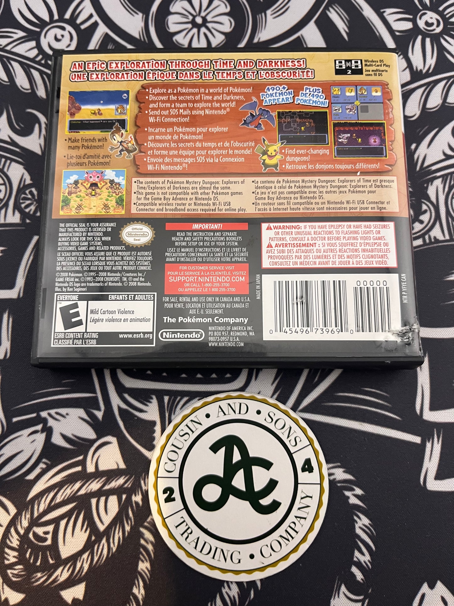 Pokémon Explorers of Darkness CIB