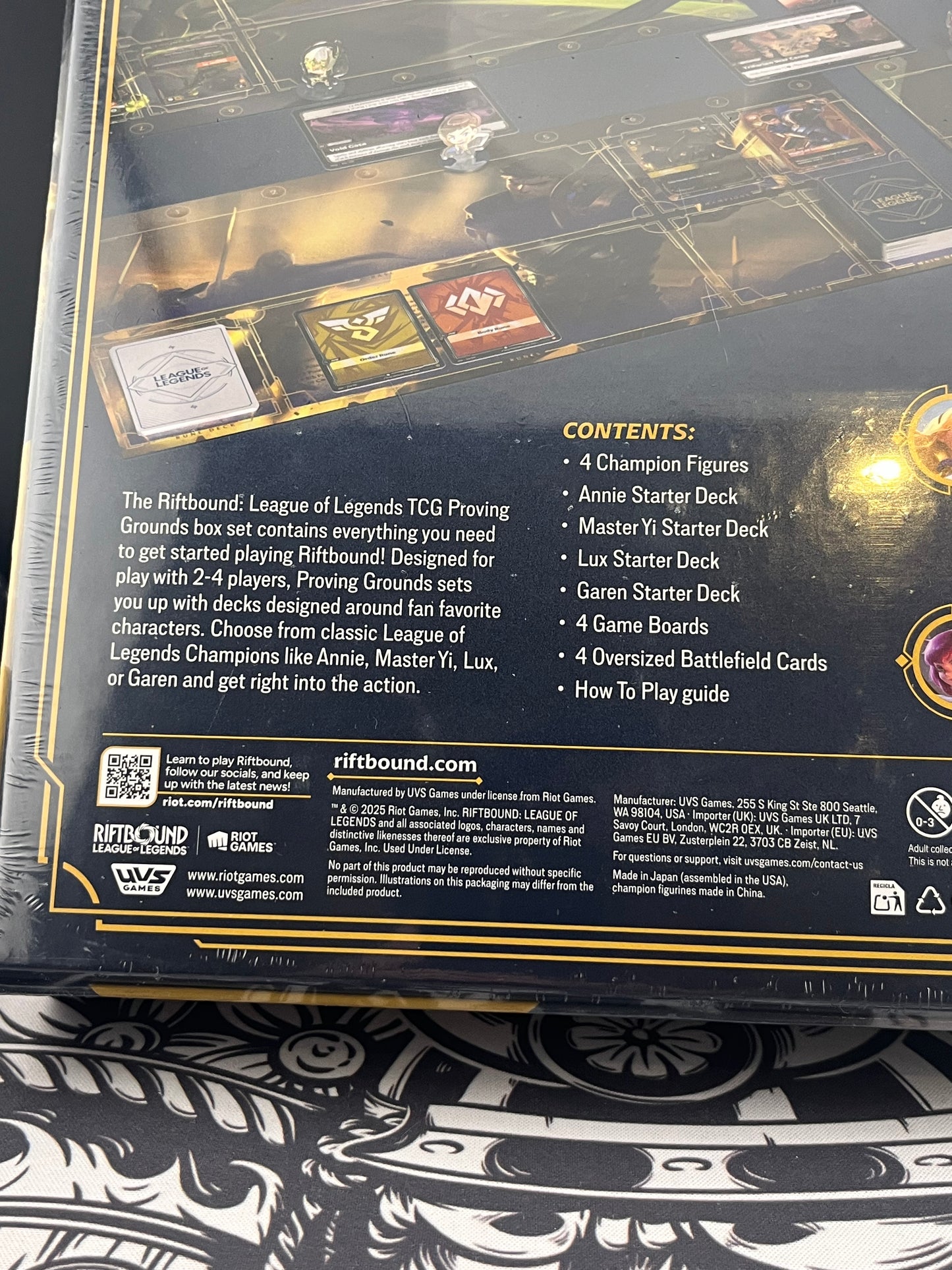 League of Legends Proving Grounds Board game