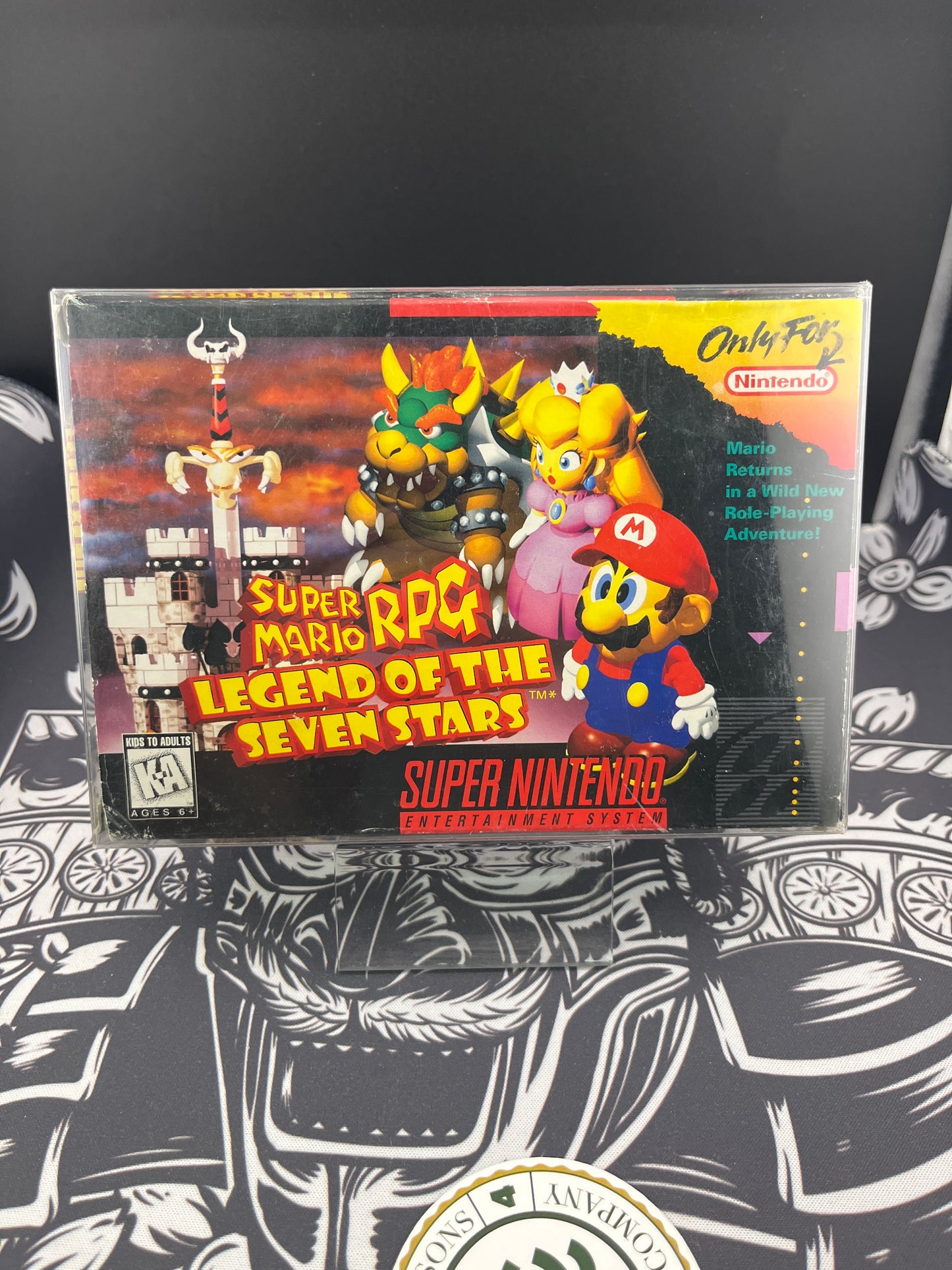 Super Mario RPG Legend of the Seven Stars  SNES CIB