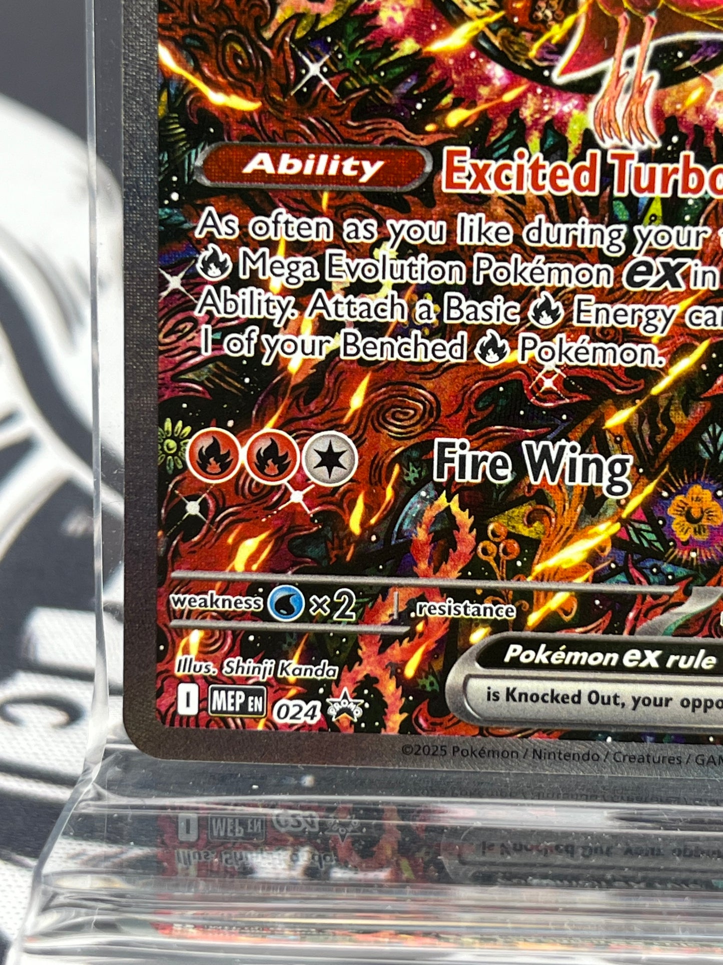 Pokemon MEP Black Star Promos Oricorio ex #024 NM