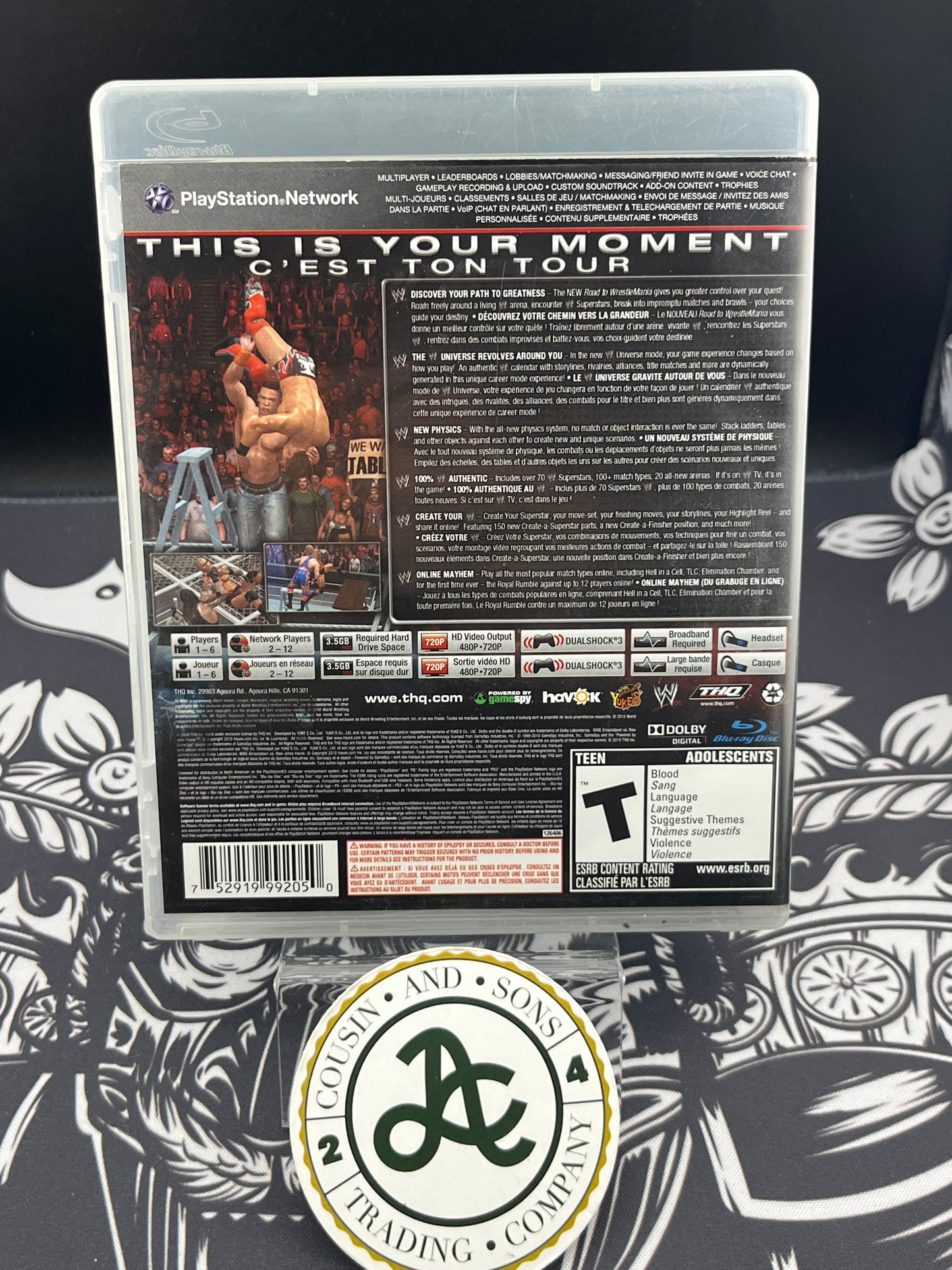 Smackdown Vs Raw 2011 PS3 CIB