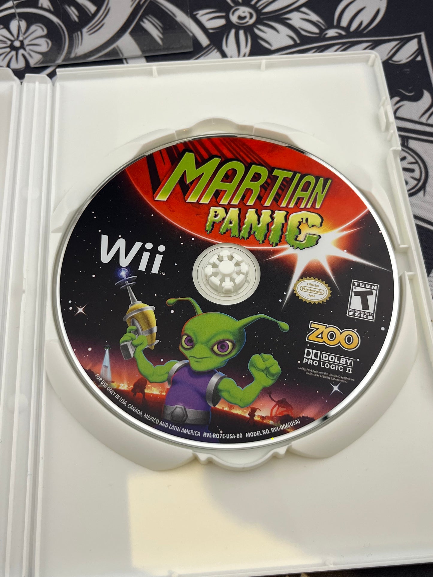 Martian Panic Wii CIB