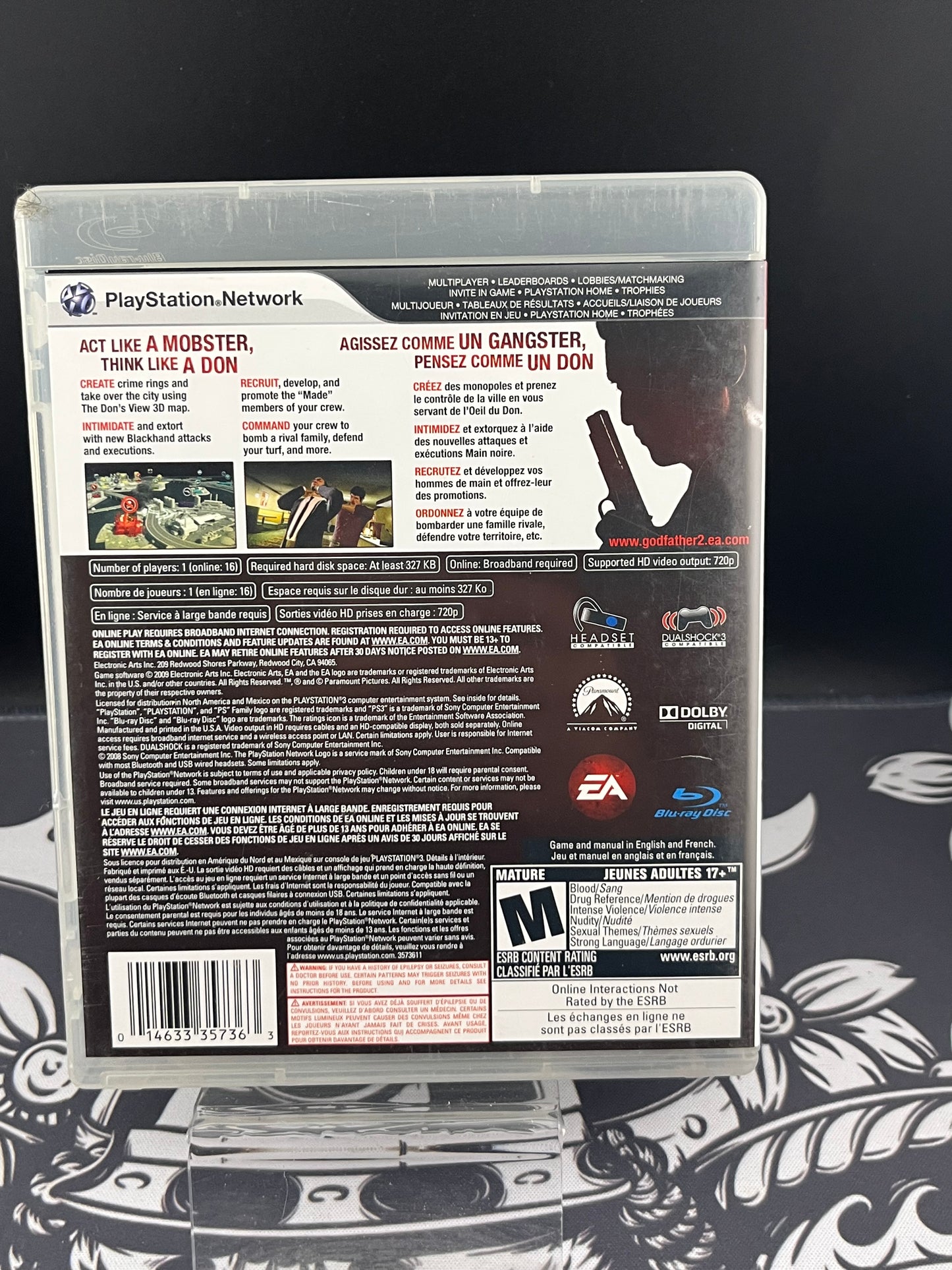The Godfather 2 PS3 CIB