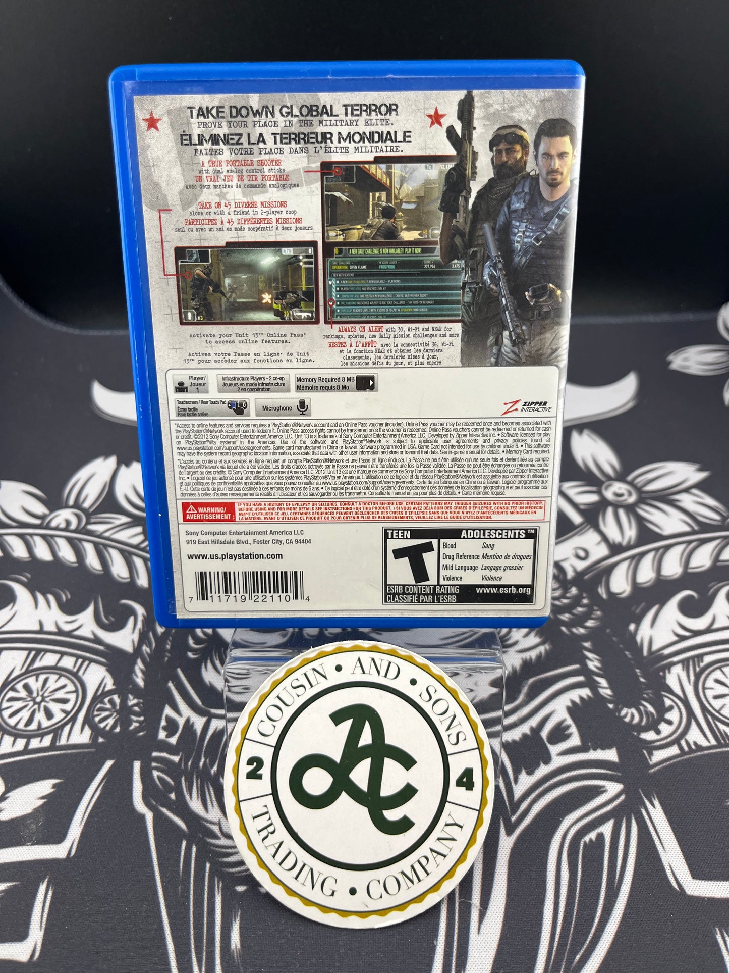 Unit 13 PS Vita CIB