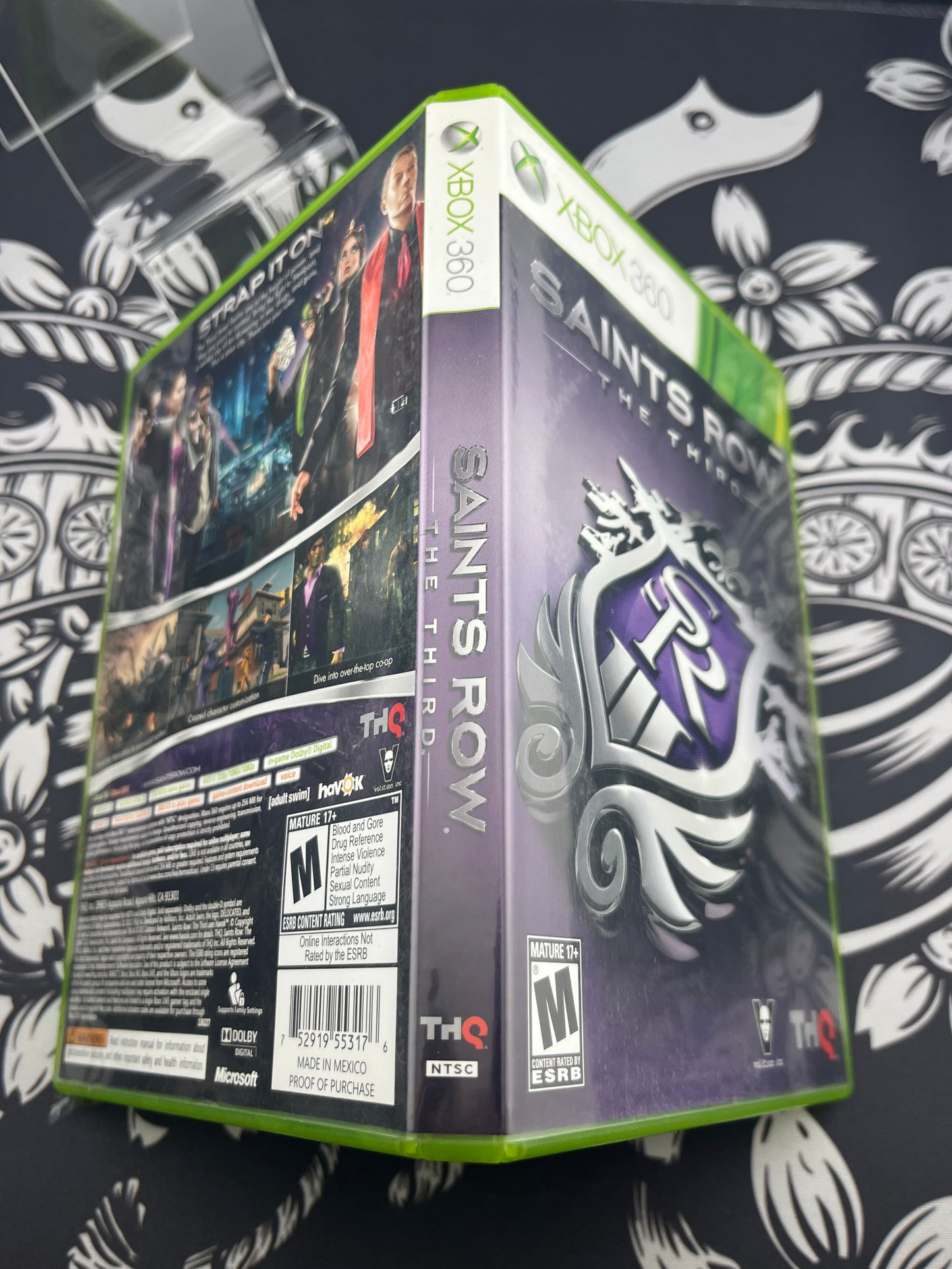 Saints Row 3 Xbox 360 No Manual