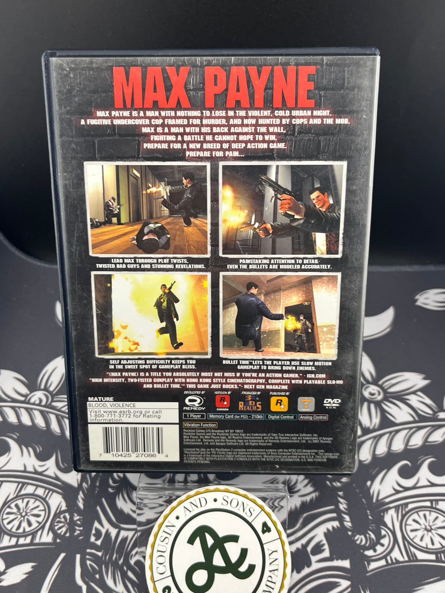 Max Payne PS2 CIB