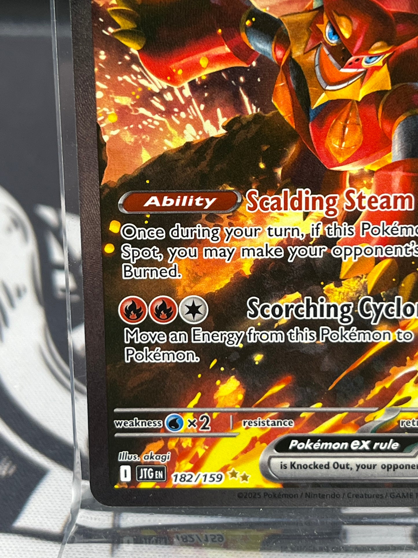 Volcanion ex - Special Illustration Rare SV09: Journey Together 182/159 NM