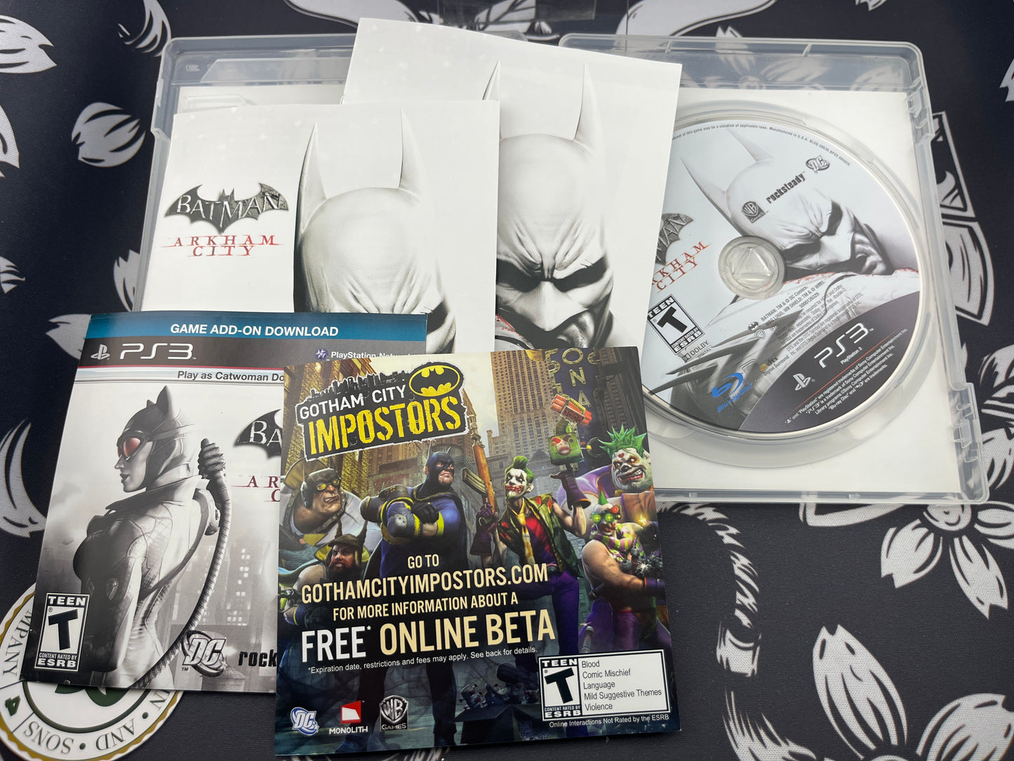 Batman Arkham City PS3 CIB