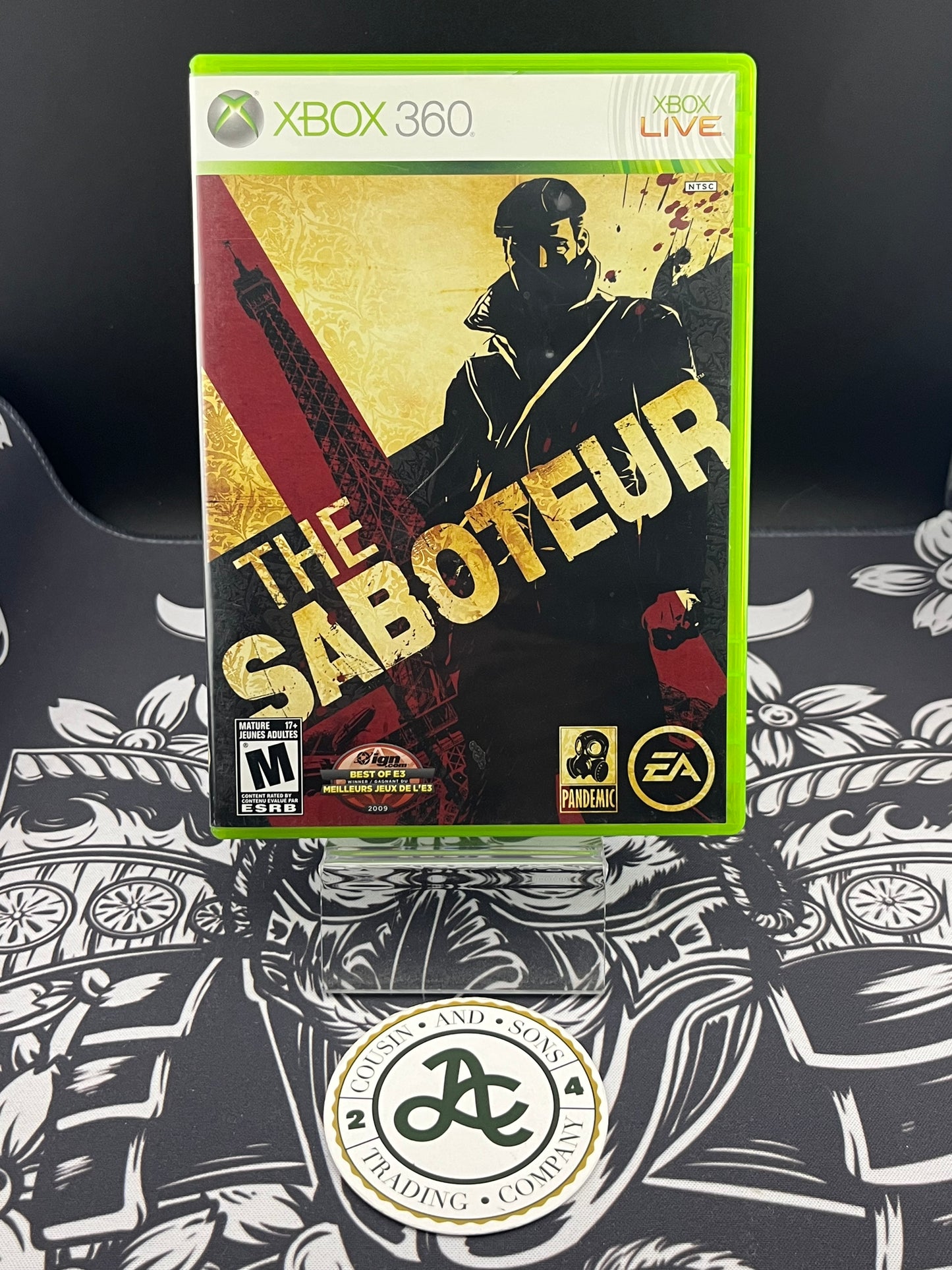 The Saboteur No Manual Xbox 360 CIB