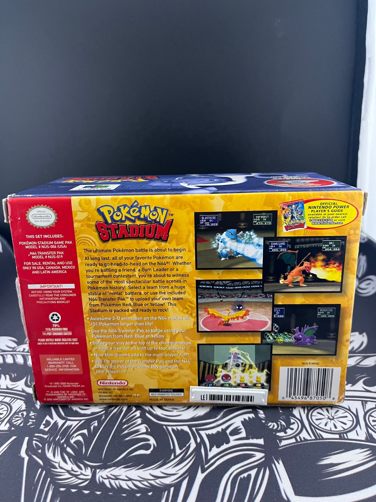 Pokémon Stadium n64 Full CIB (Copy)