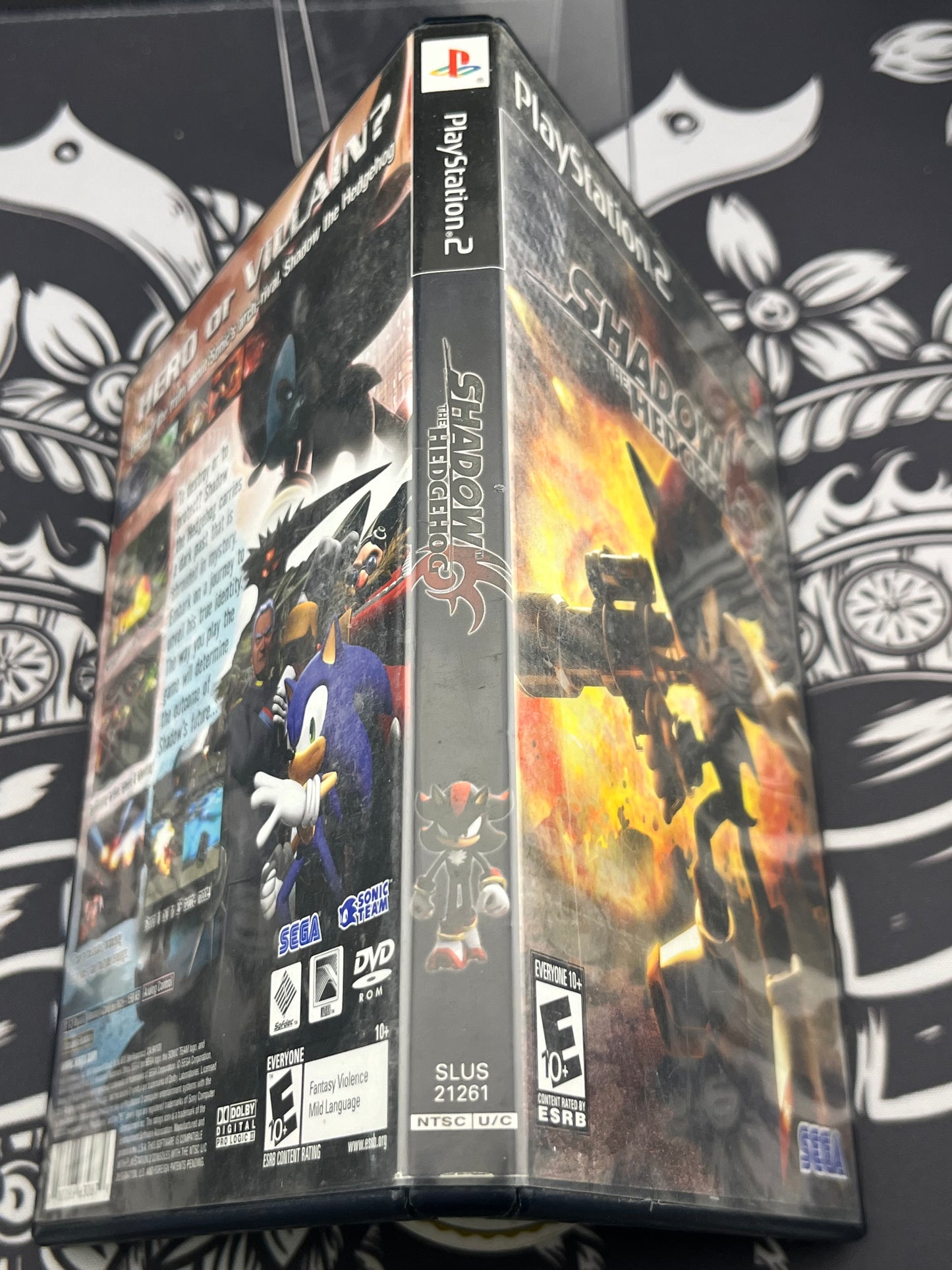 Shadow the Hedgehog PS2 CIB