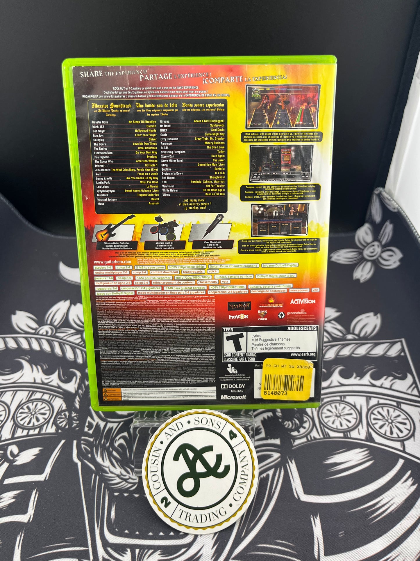 Guitar Hero World Tour Xbox 360 CIB (not for resale version)