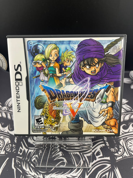 Dragon Quest V 5 Hand of the Heavenly Bride DS CIB