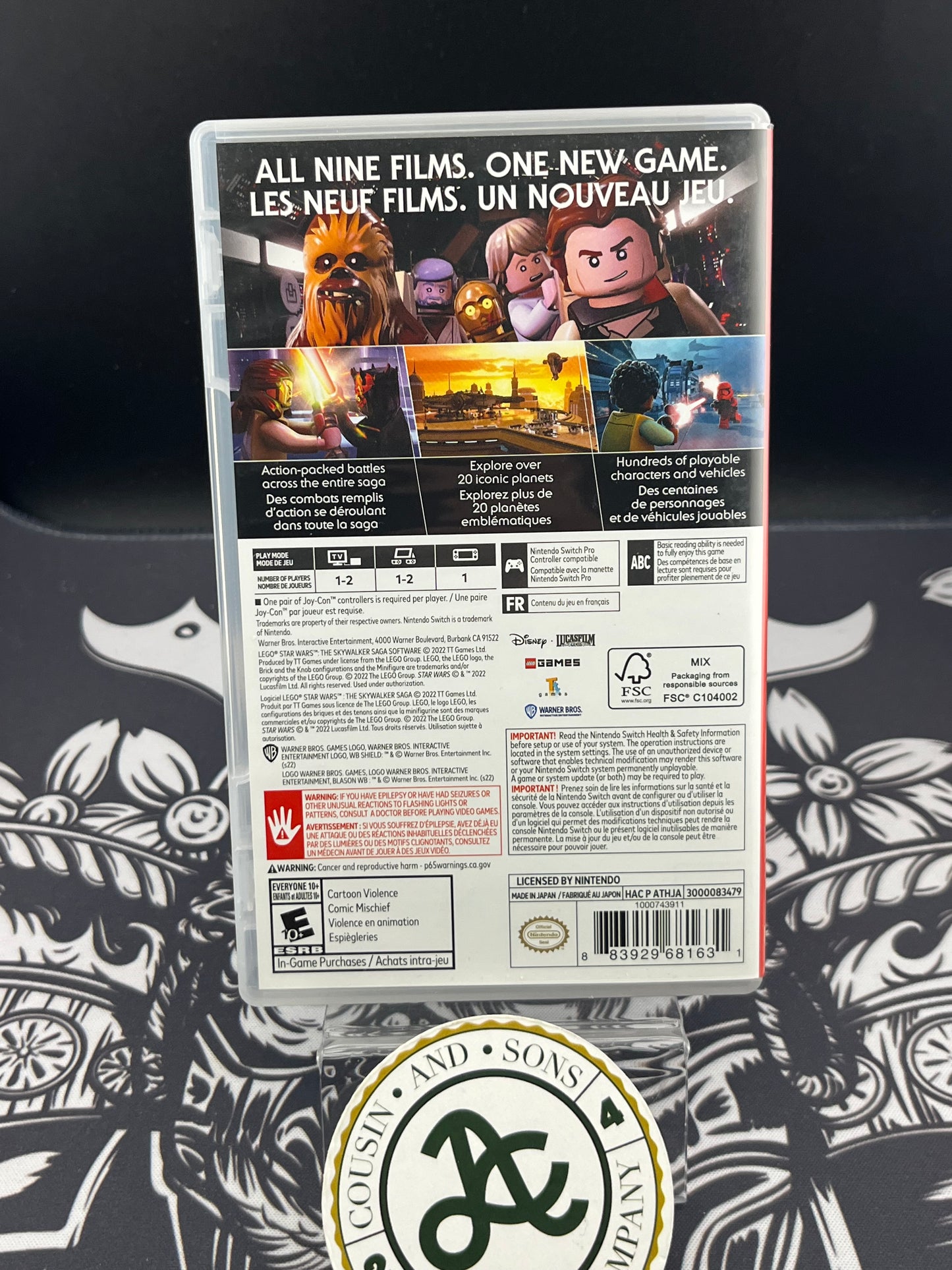 Lego Star Wars Skywalker Saga Switch CIB