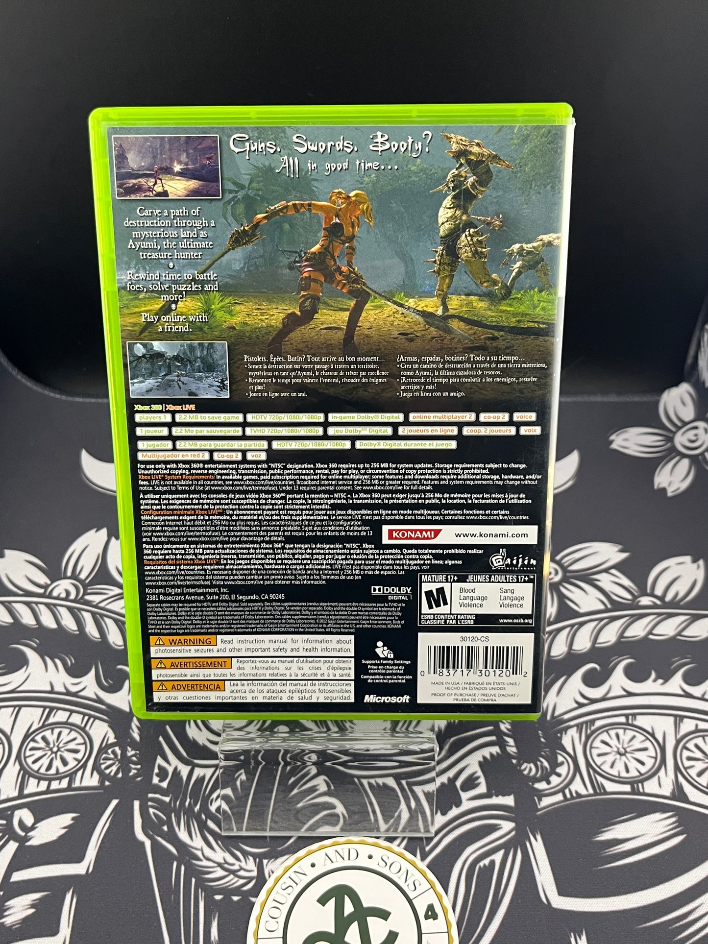 Blades of Time Xbox 360 CIB