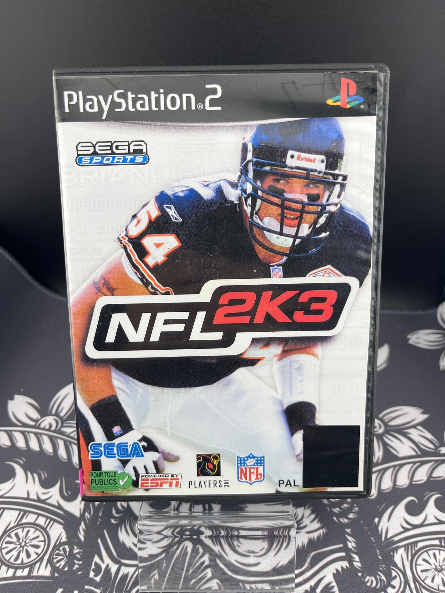 NFL 2K3 PS2 (re-printed cover, no manual)