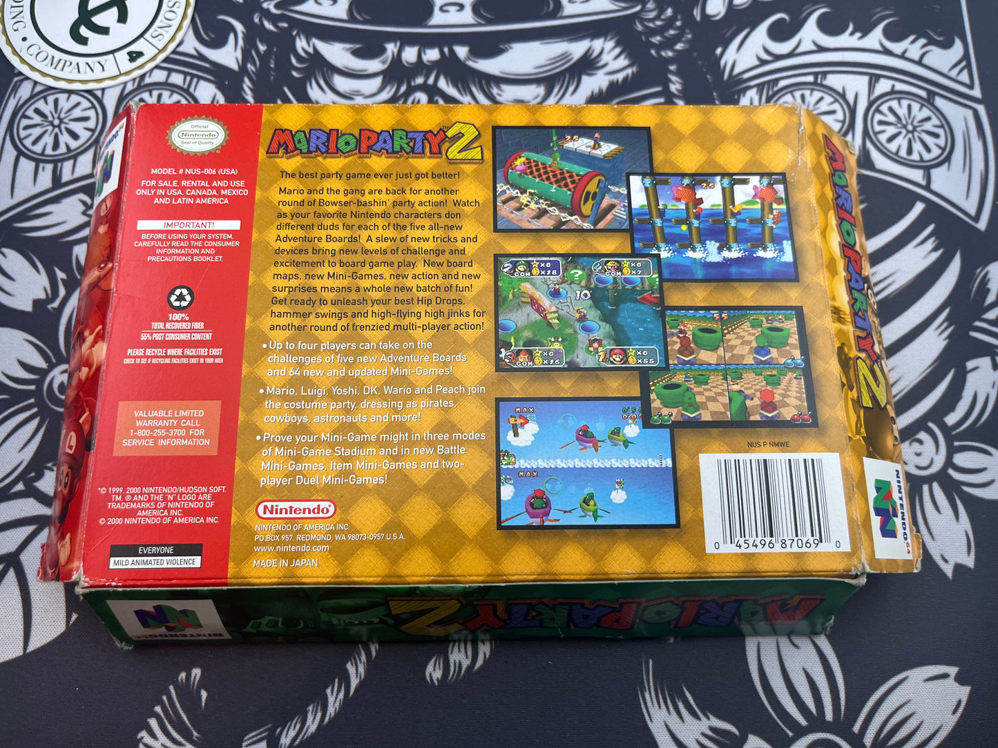 Mario Party 2 N64 CIB