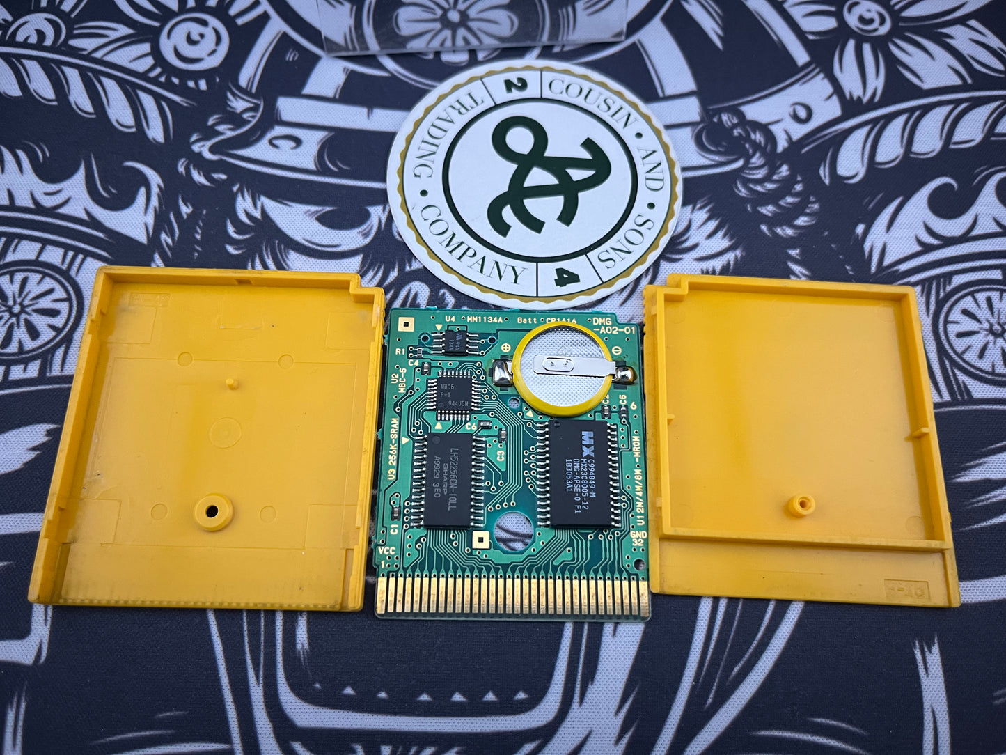 Pokémon Yellow Gameboy Loose bad Label