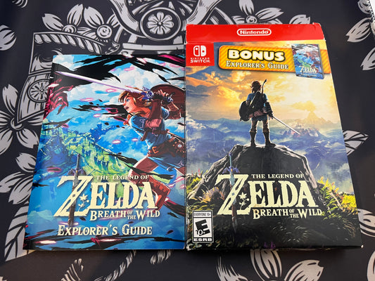 Zelda BOTW Explorers Guide No Game