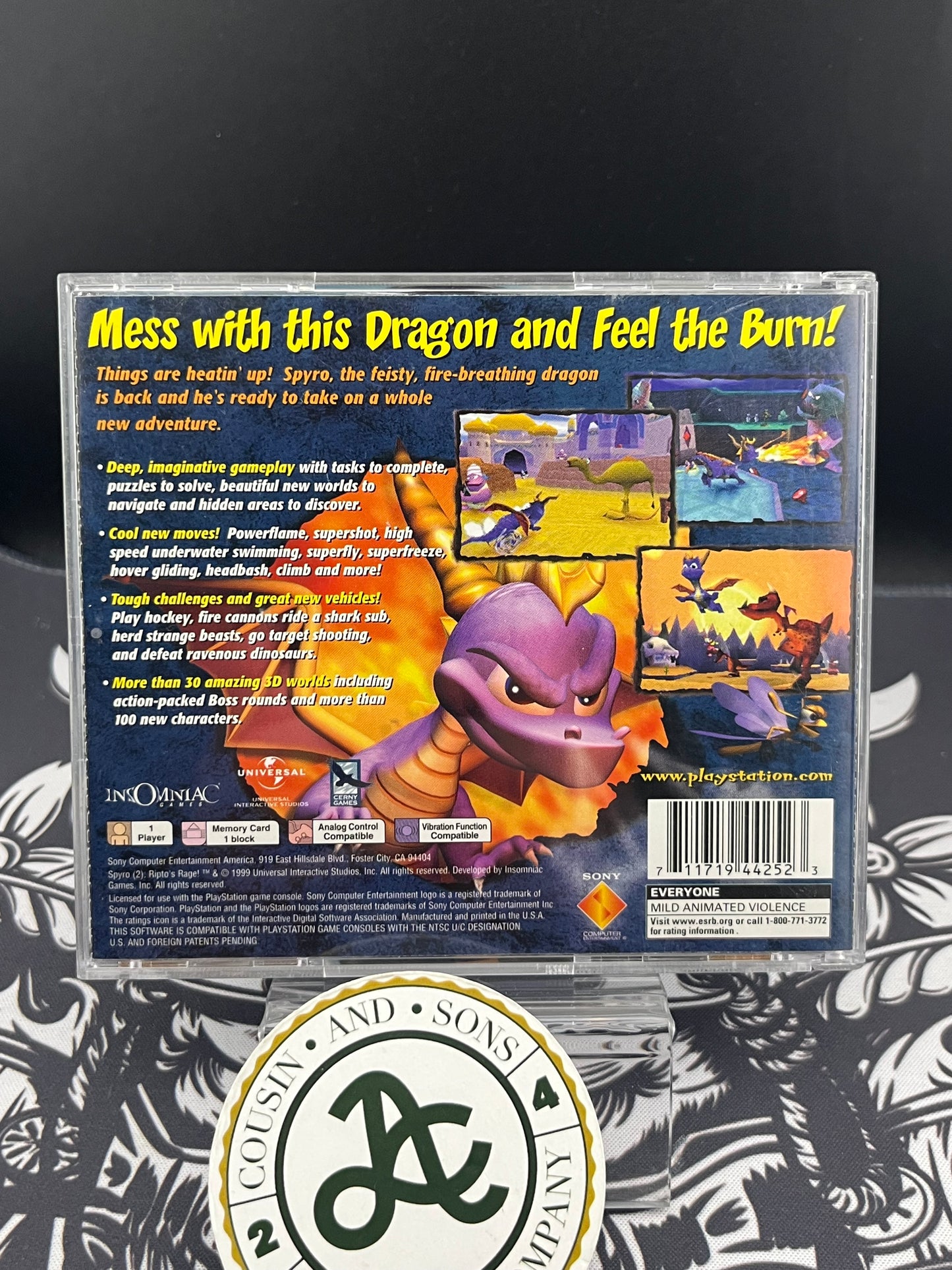 Spyro Ripto’s Rage! PS1 CIB