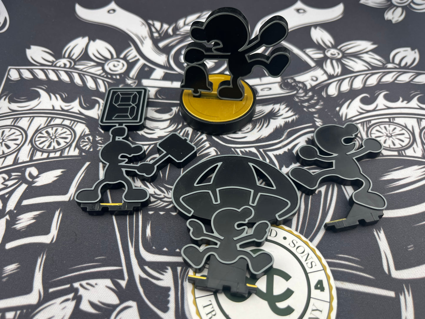 Mr Game and Watch Amiibo Loose