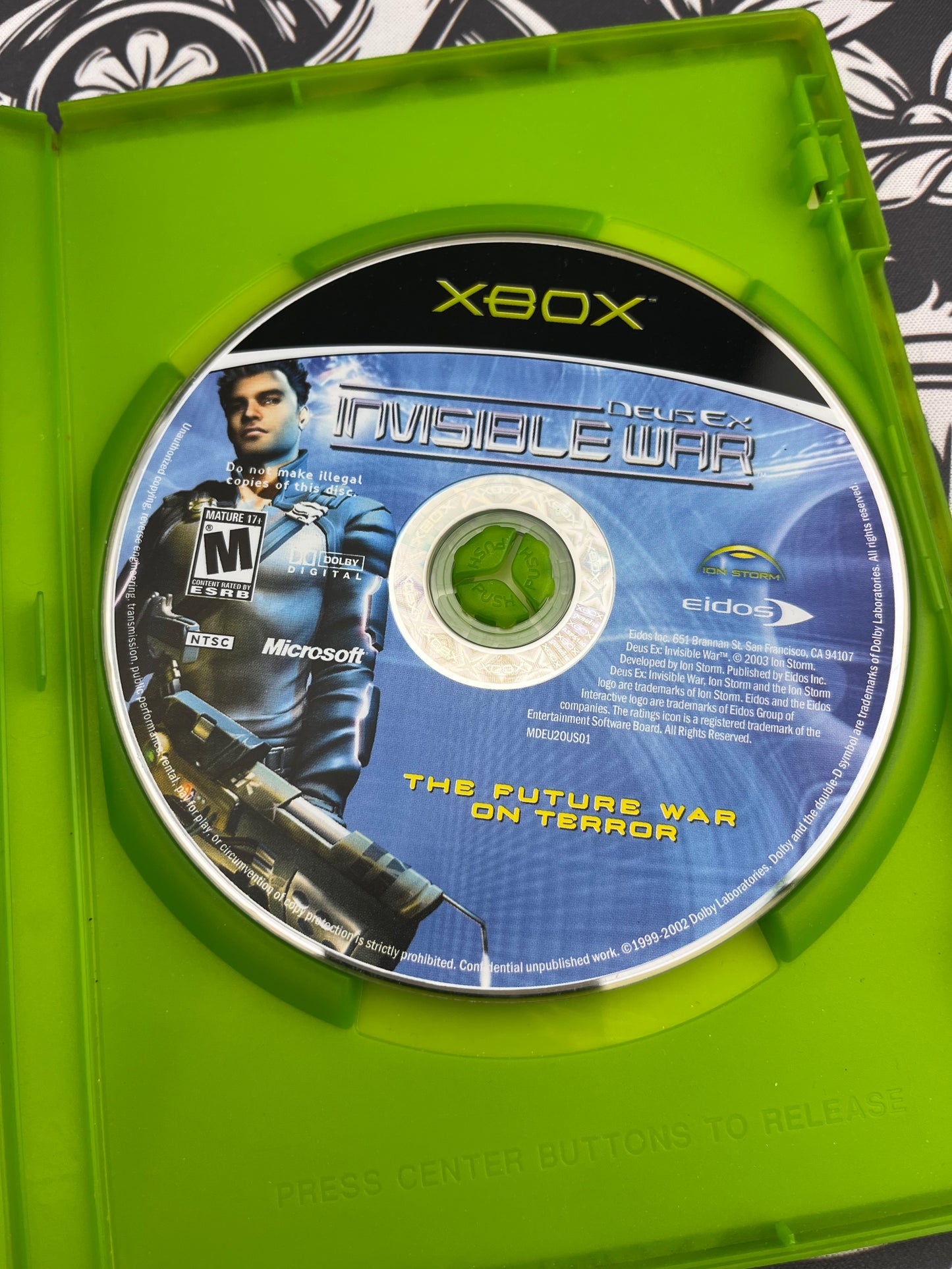 Deus EX Invisible War Xbox CIB